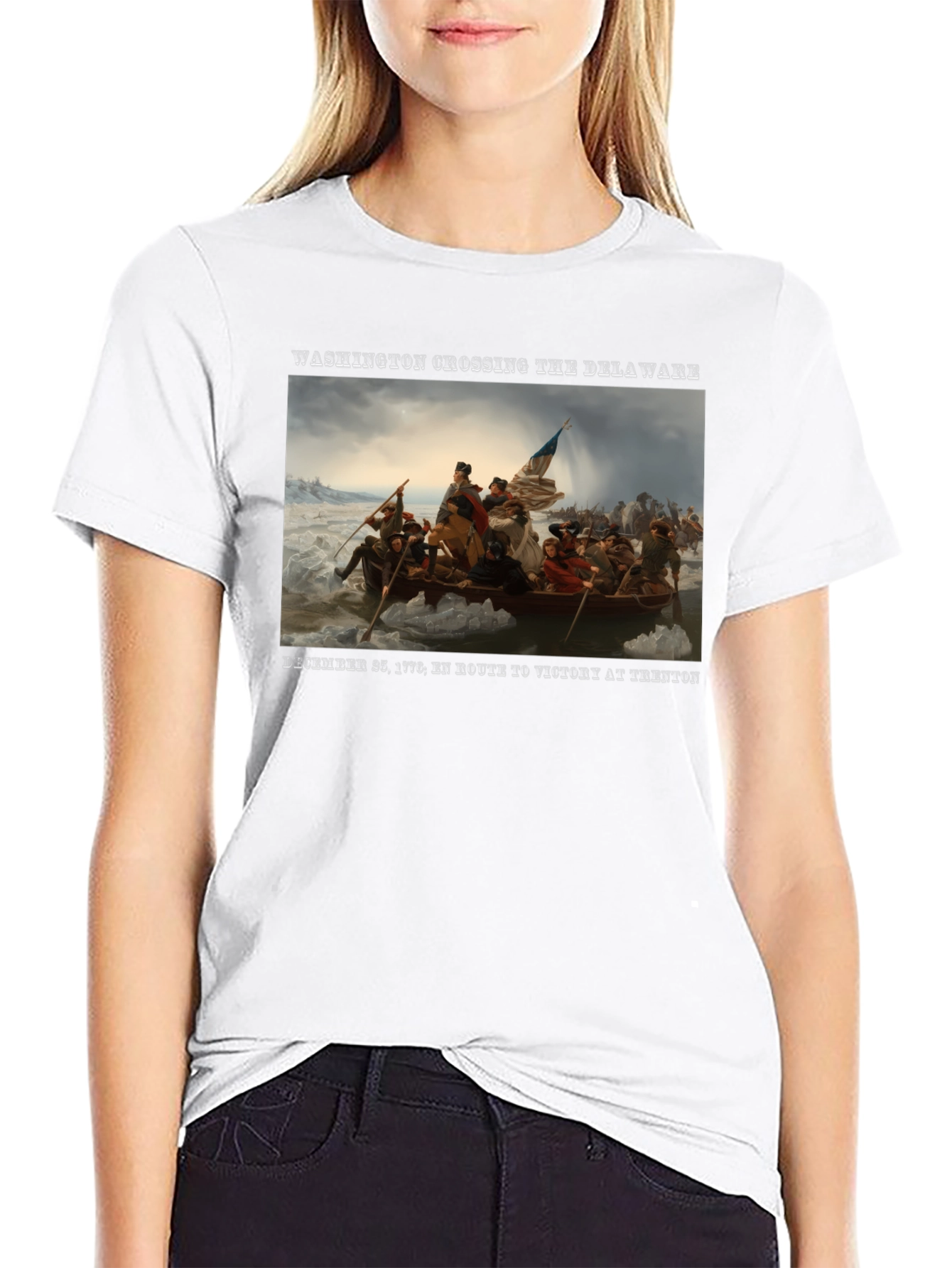 Washington Crossing the Delaware Graphic Tee
