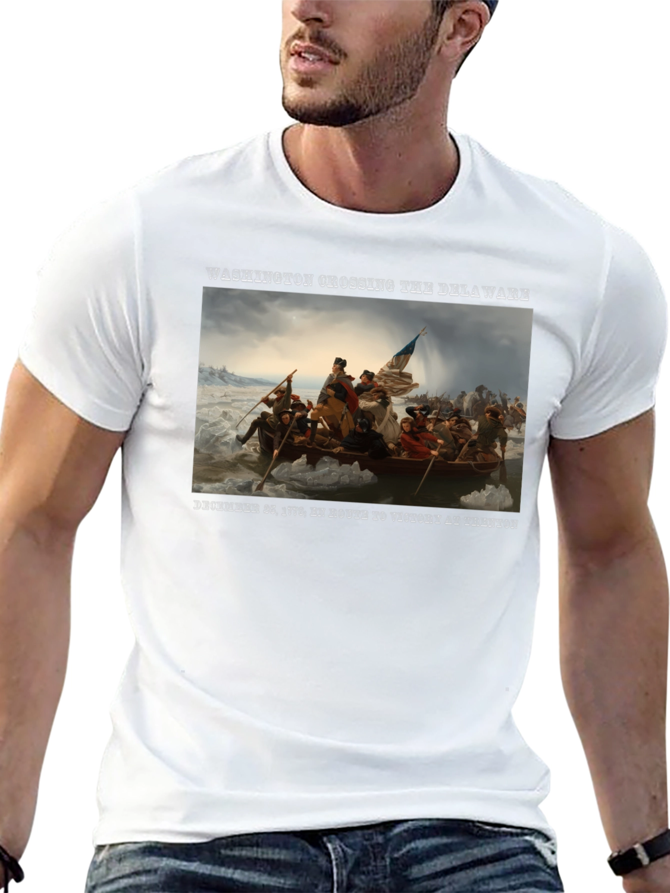 Washington Crossing the Delaware Graphic Tee