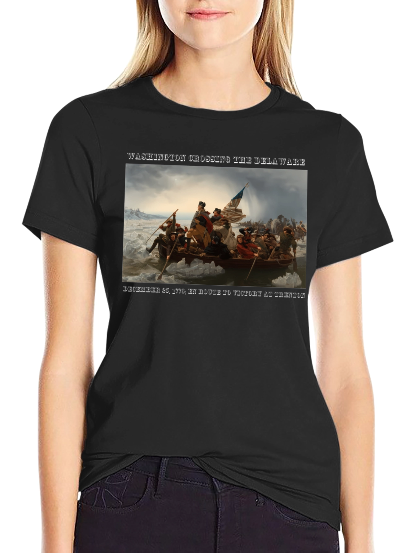 Washington Crossing the Delaware Graphic Tee