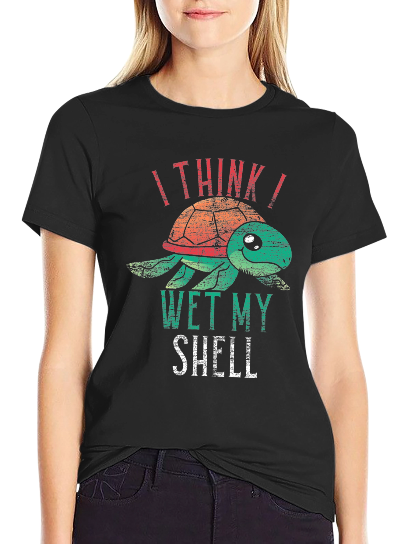 I Think I Wet My Shell Turtle T-Shirt