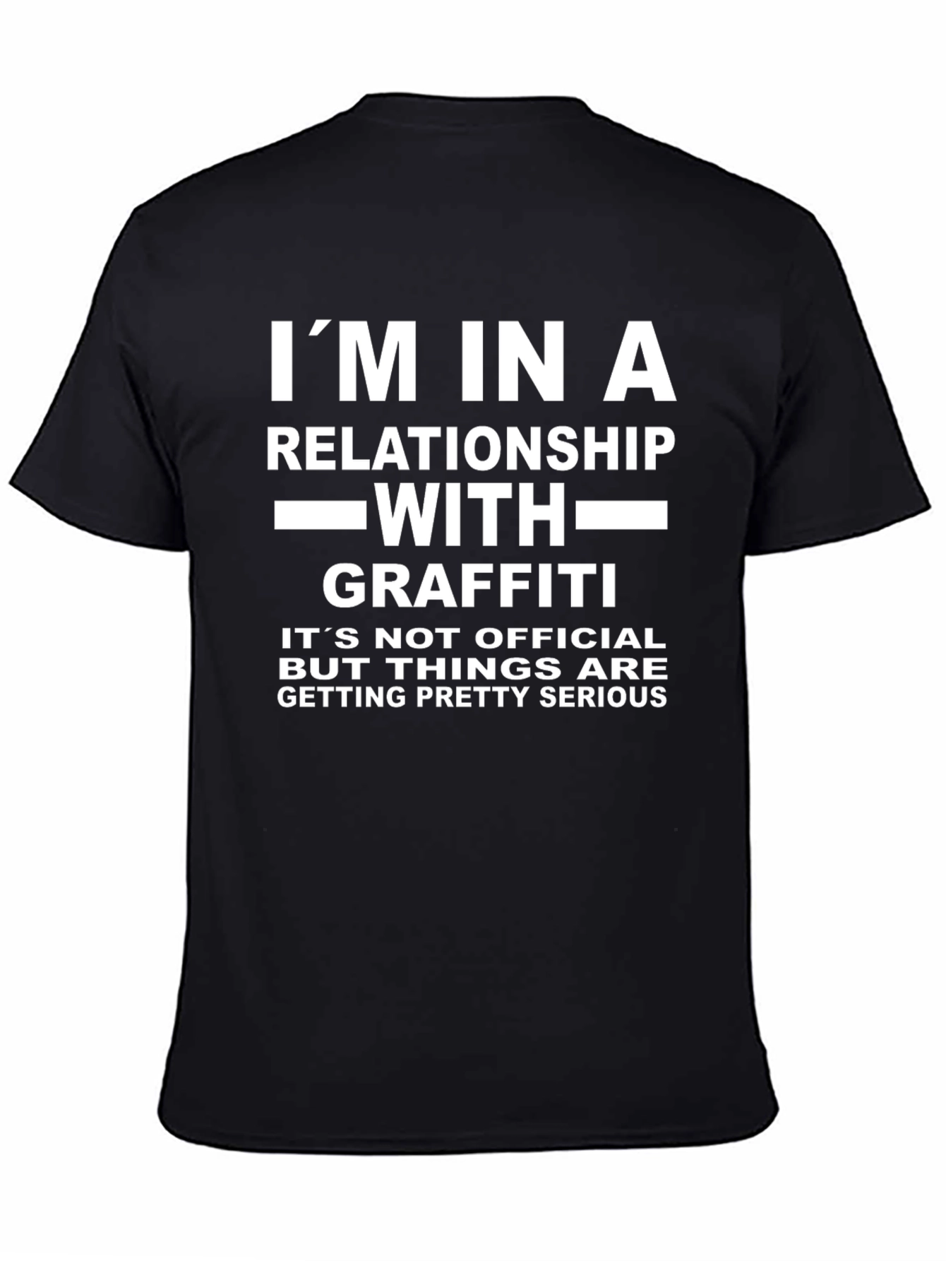 Relationship With Graffiti T-Shirt Funny Slogan Tee