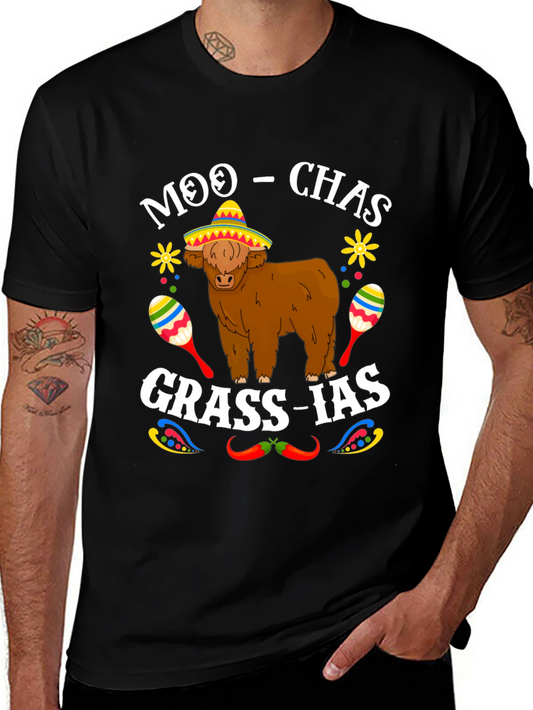 Moo-Chas Grass-ias T-Shirt