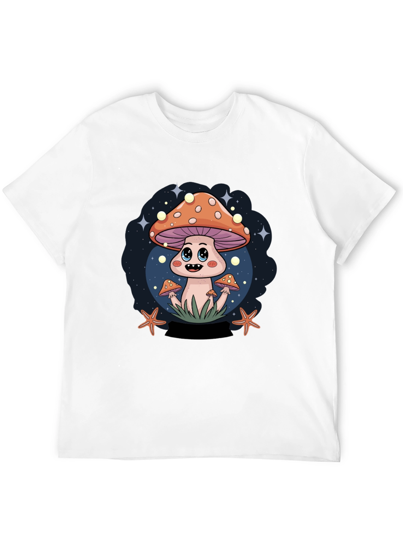Mushroom Cartoon T-Shirt