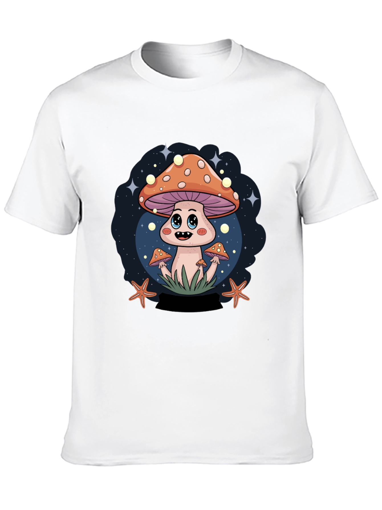 Mushroom Cartoon T-Shirt