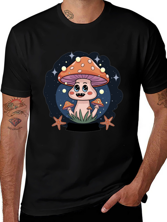 Mushroom Cartoon T-Shirt