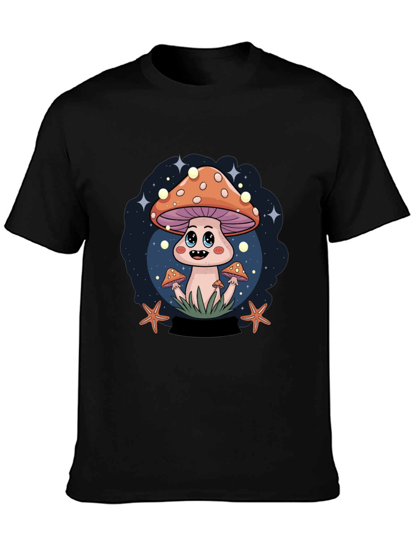 Mushroom Cartoon T-Shirt