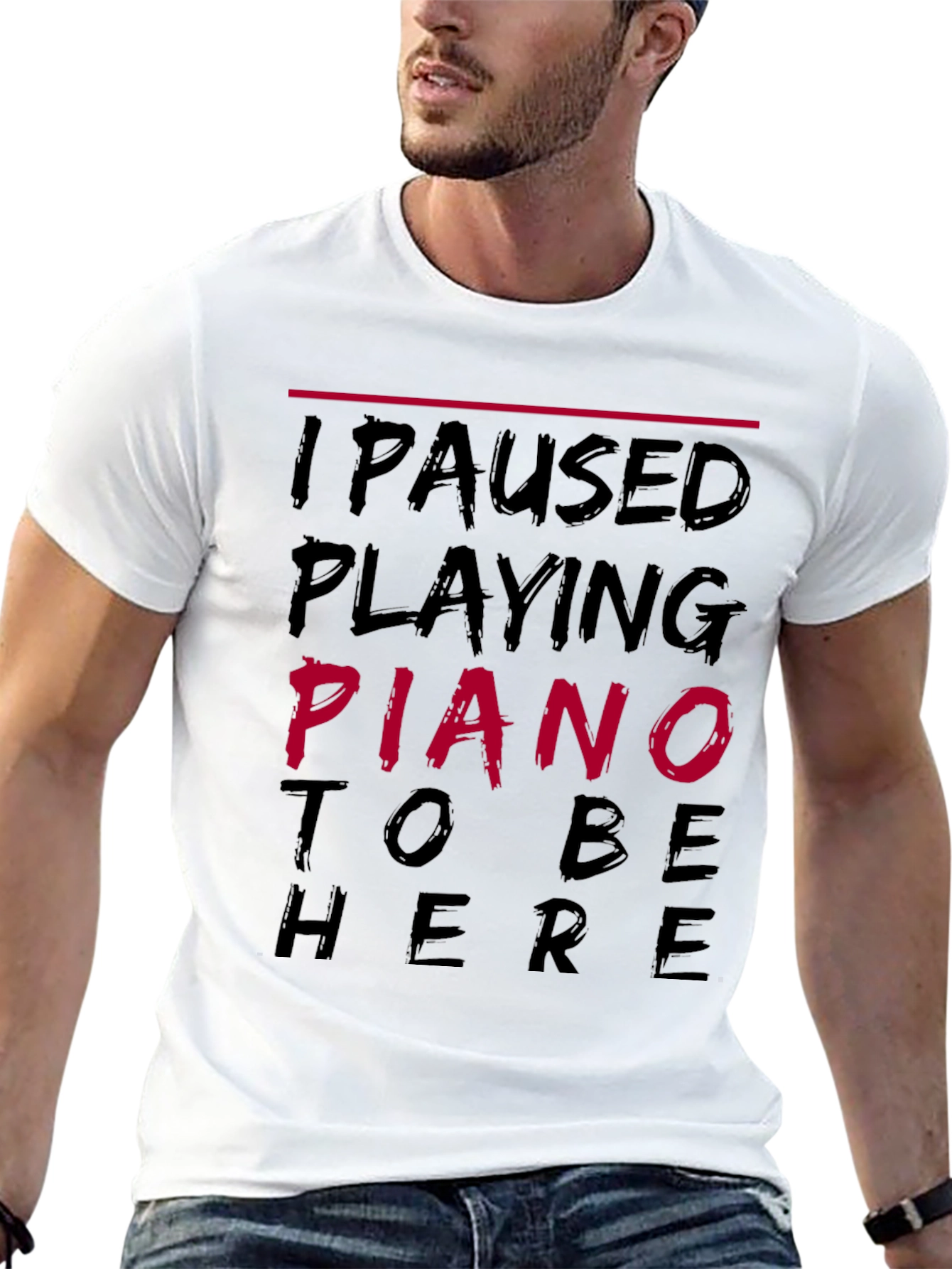 Piano Player Humor T-Shirt
