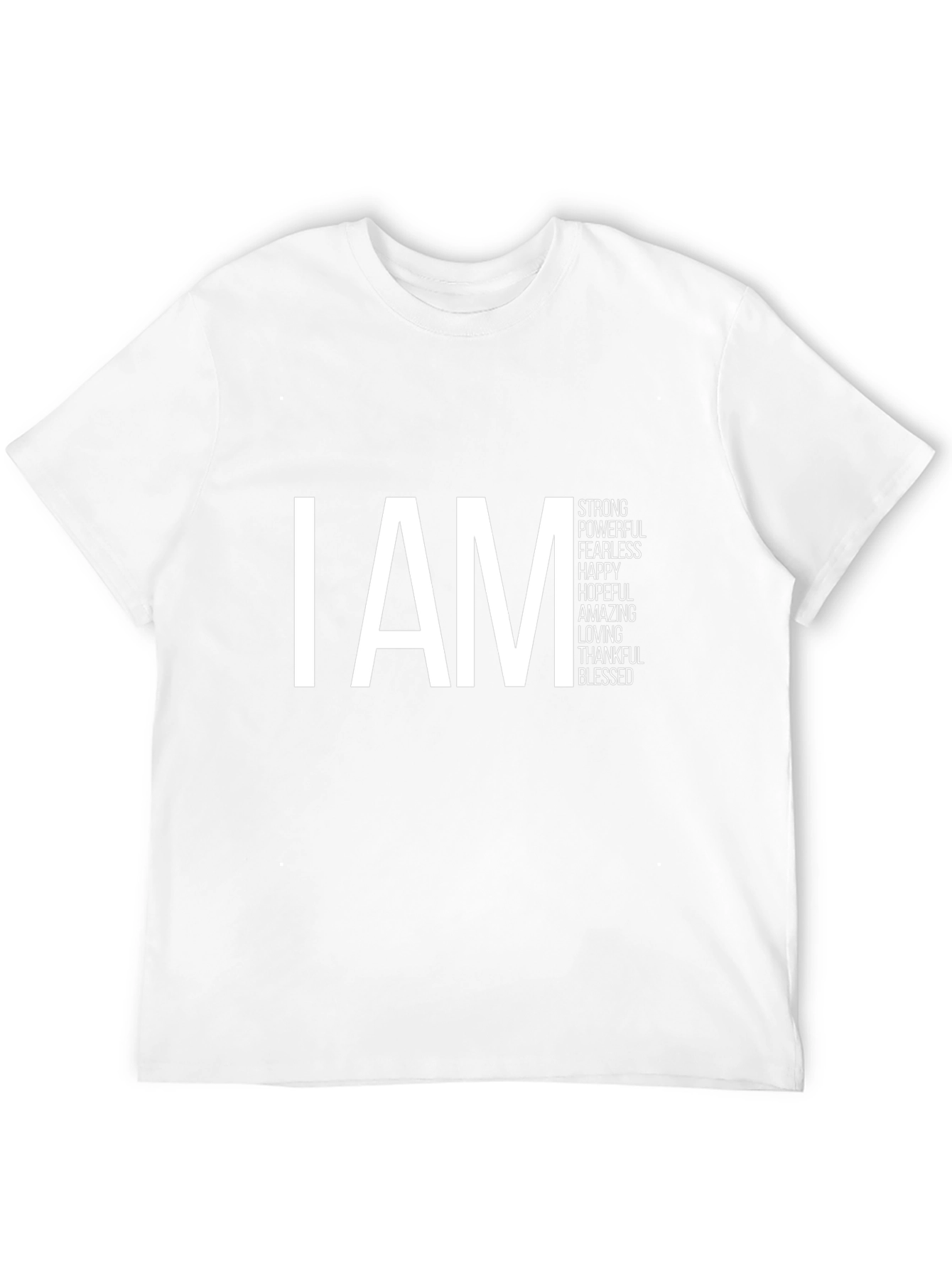 I AM Affirmation T-Shirt - Black