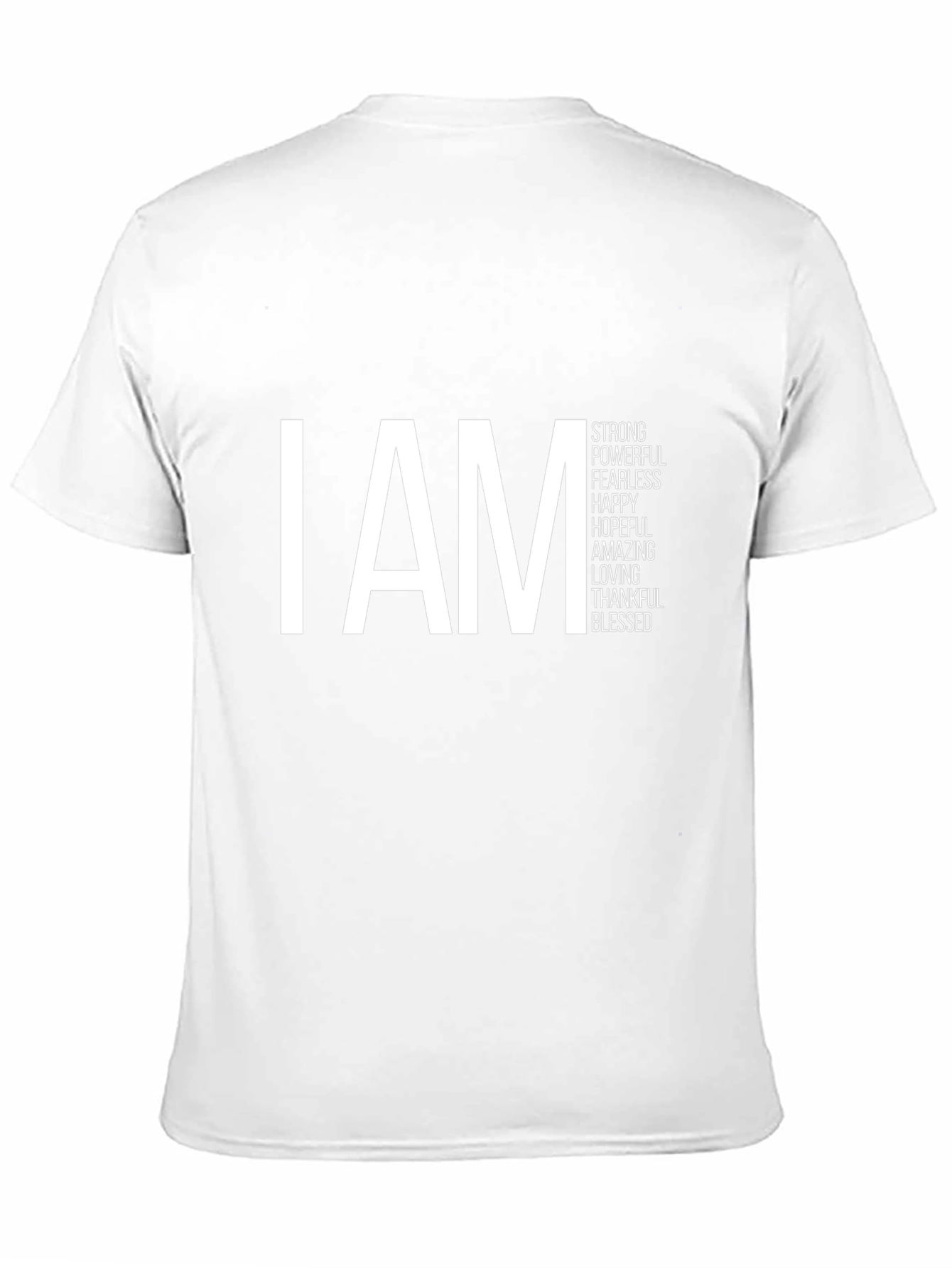 I AM Affirmation T-Shirt - Black