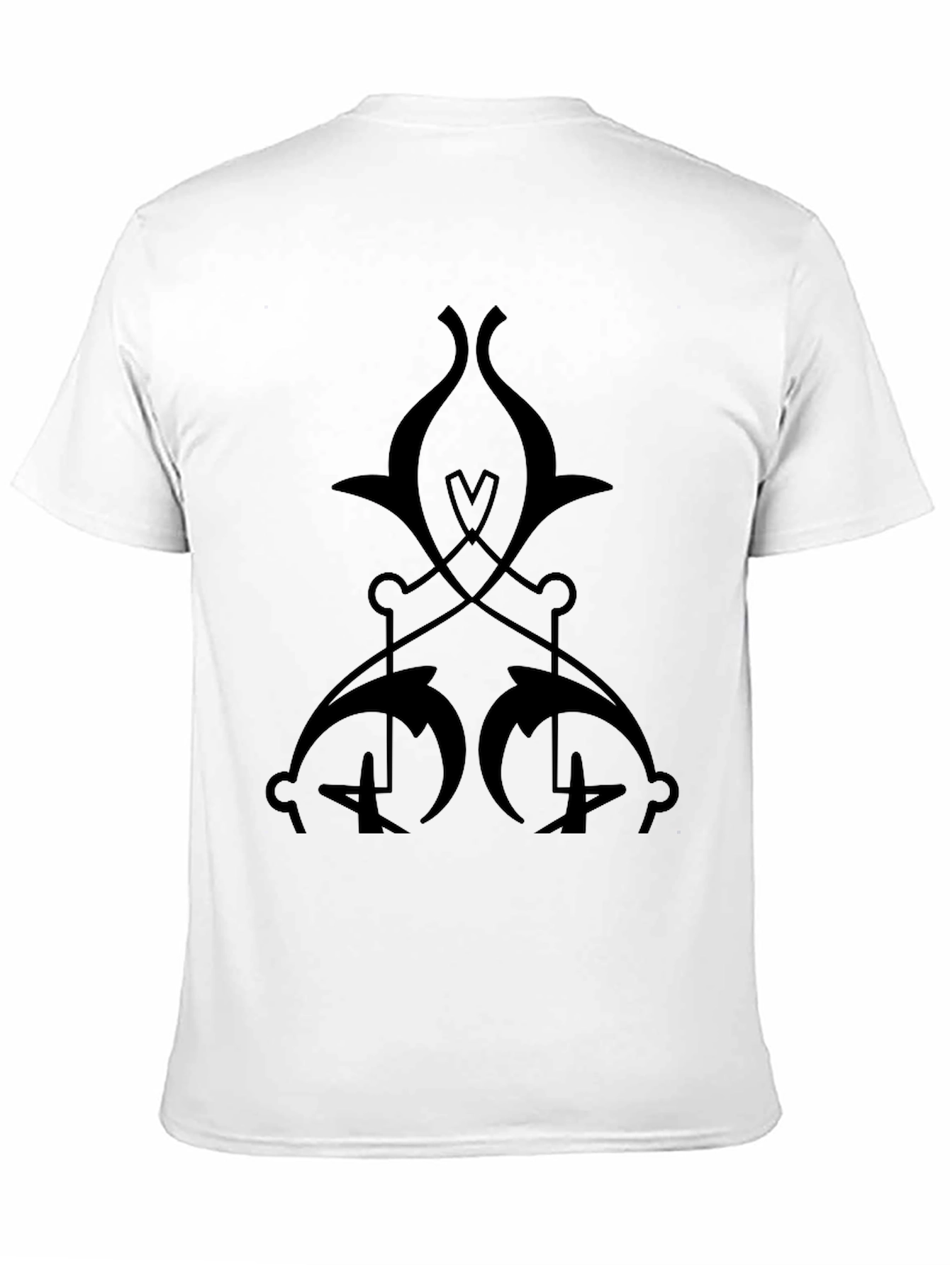 Stylish Black Graphic Tee - Unique Design