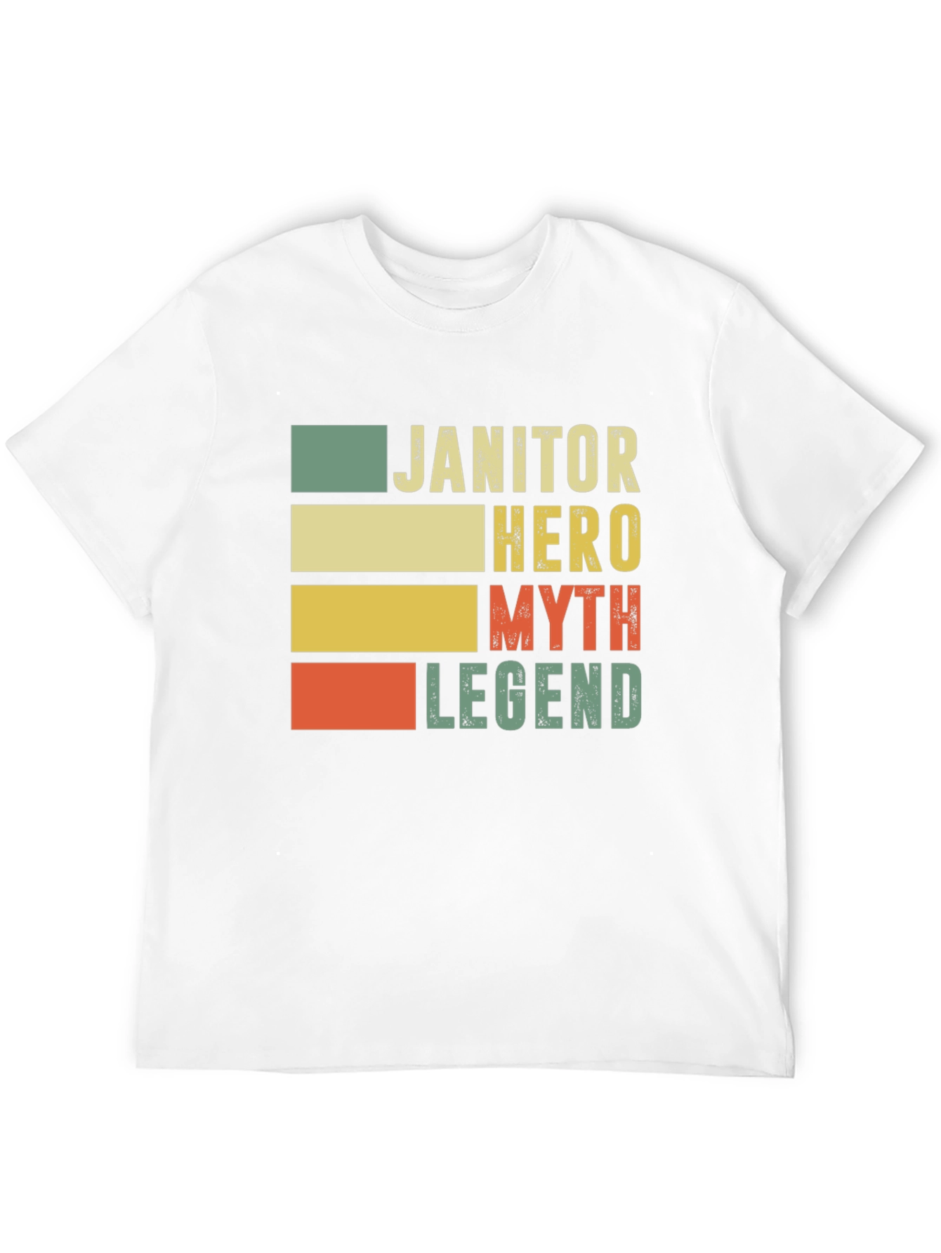 Janitor Hero Myth Legend Graphic Tee