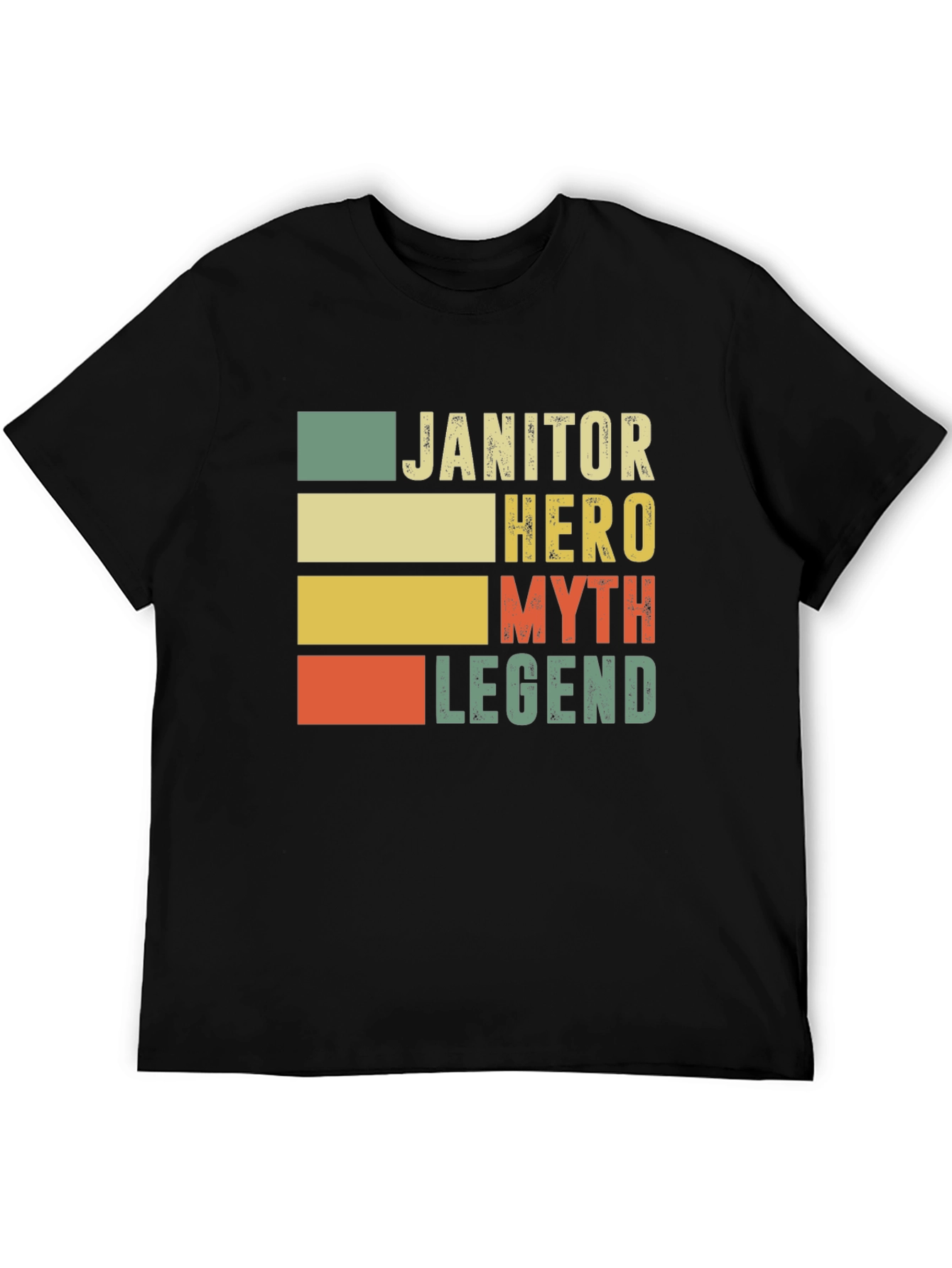 Janitor Hero Myth Legend Graphic Tee