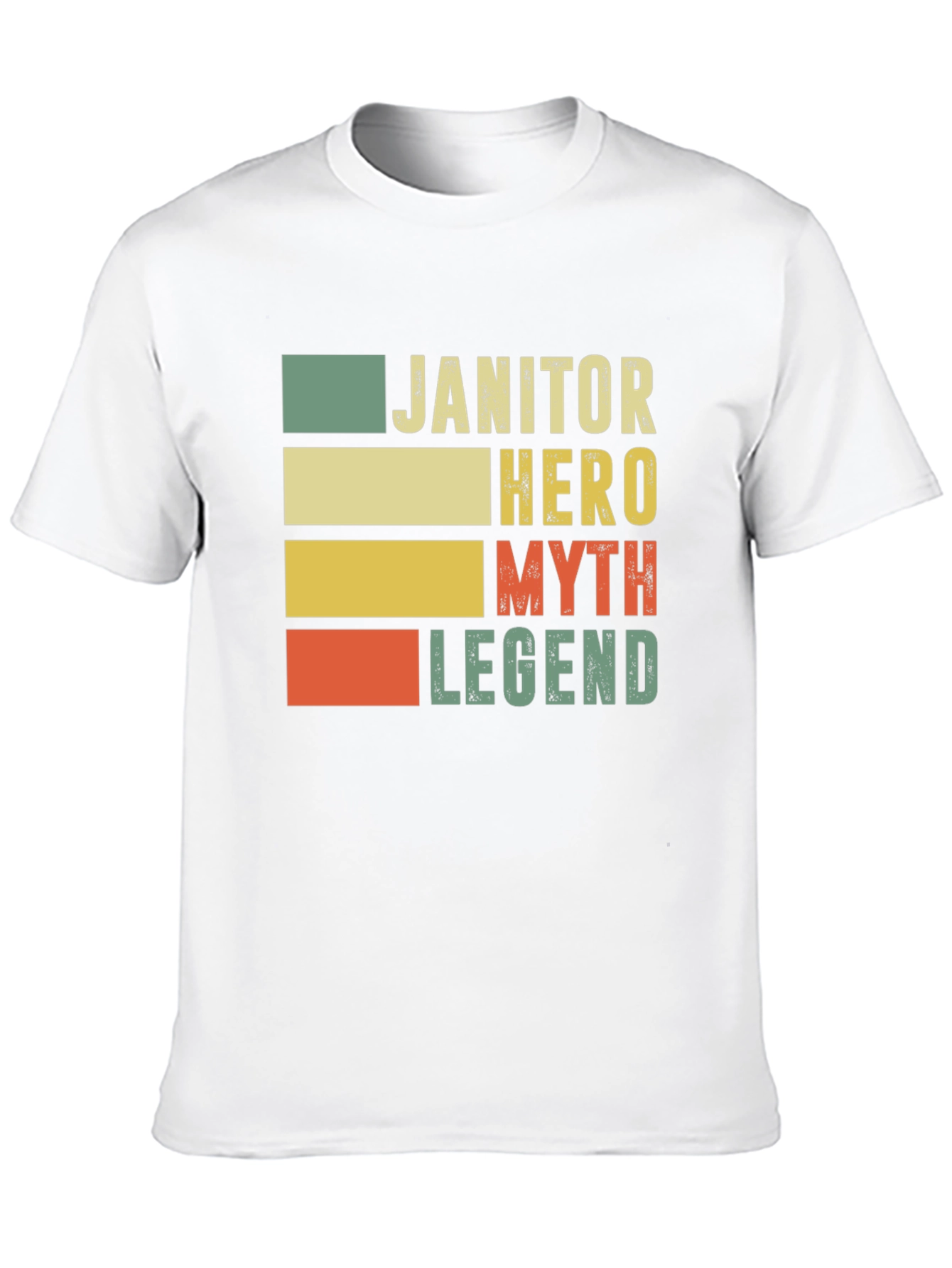 Janitor Hero Myth Legend Graphic Tee