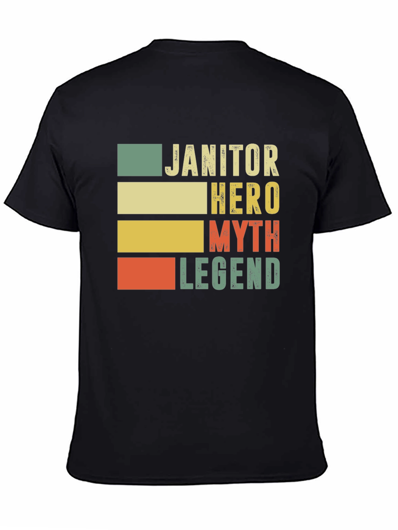 Janitor Hero Myth Legend Graphic Tee