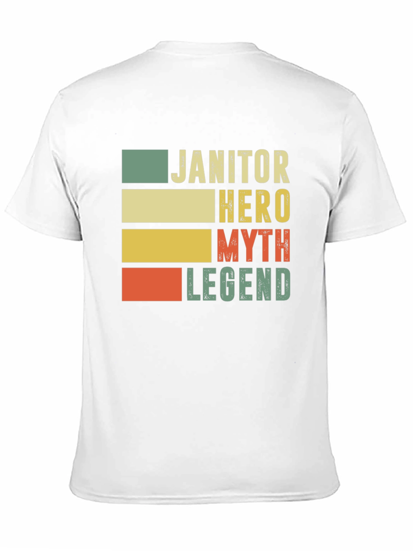 Janitor Hero Myth Legend Graphic Tee