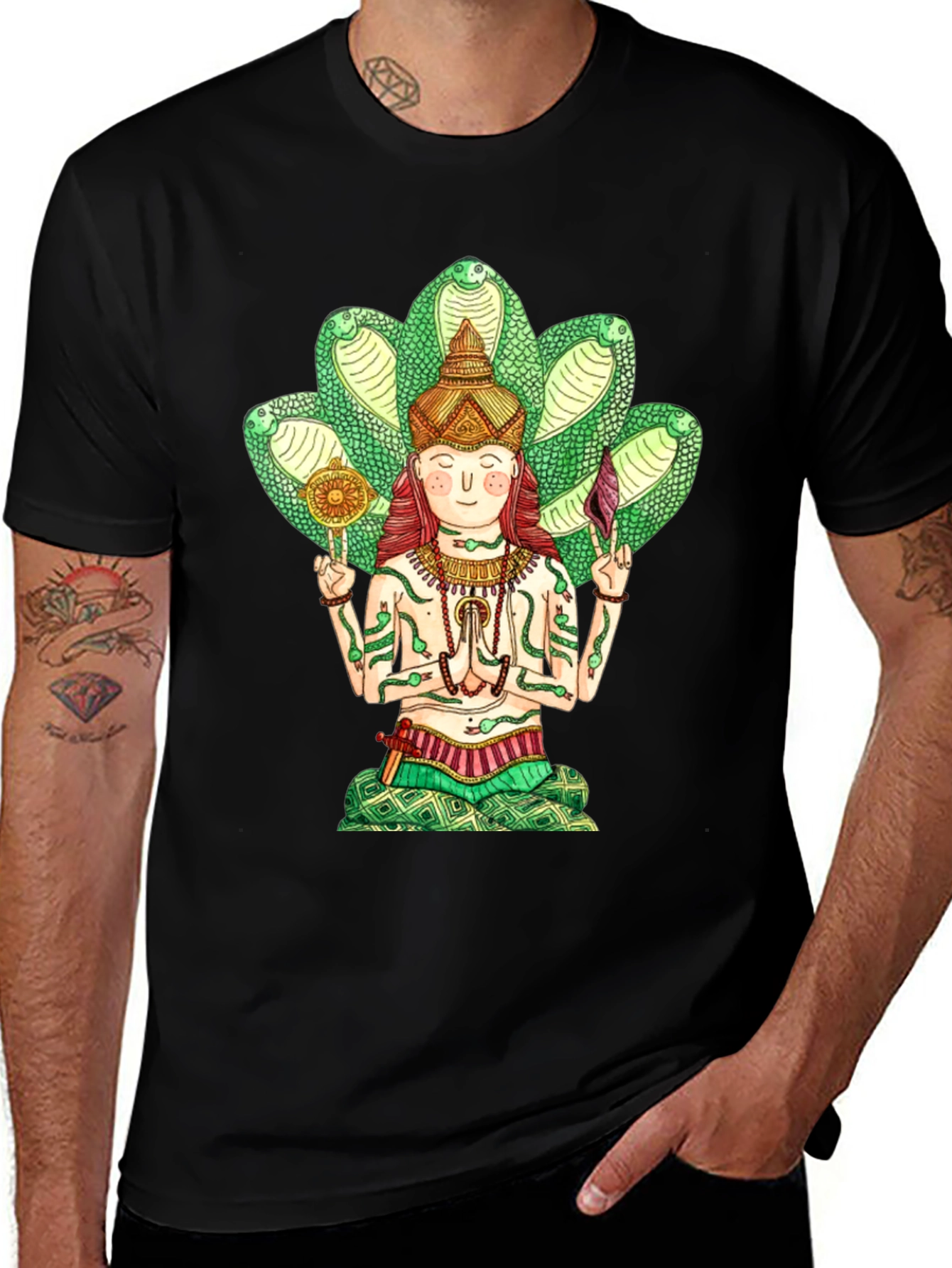 Snake God Graphic Tee