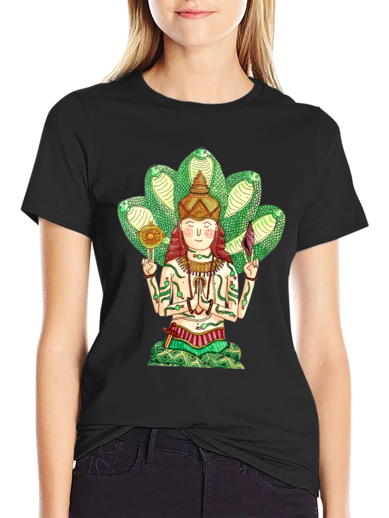 Snake God Graphic Tee