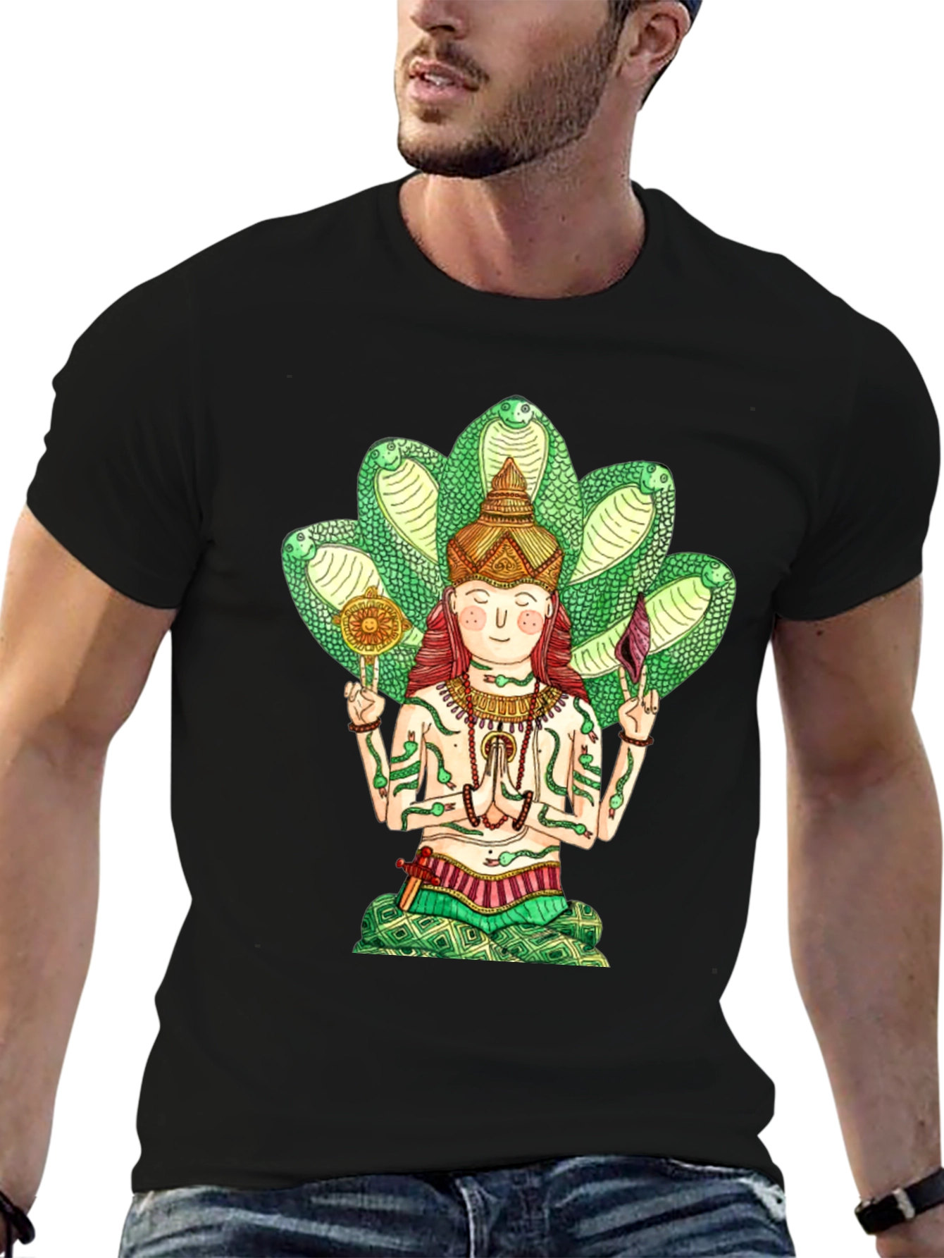Snake God Graphic Tee