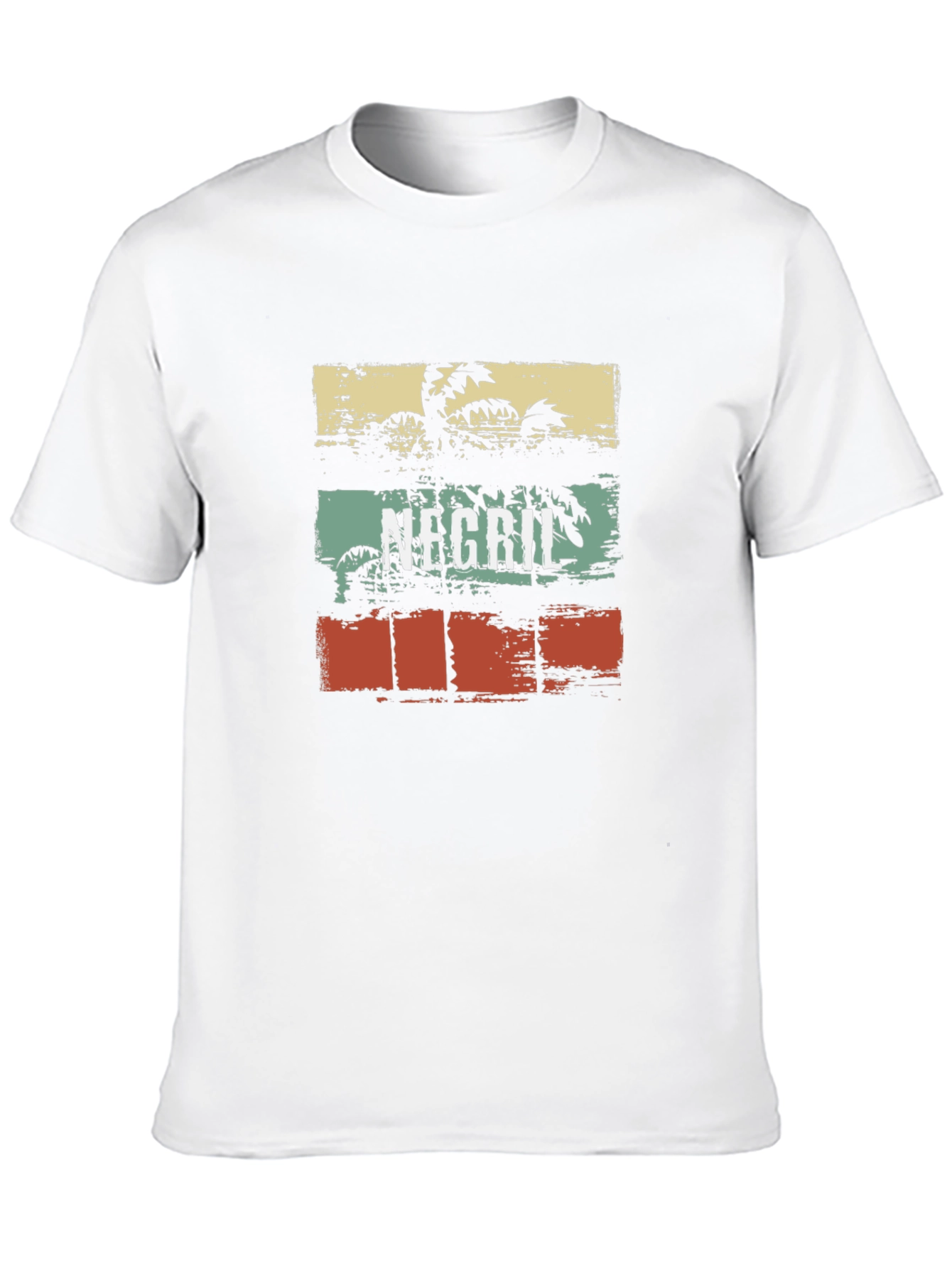 Retro Negril Palm Tree T-Shirt