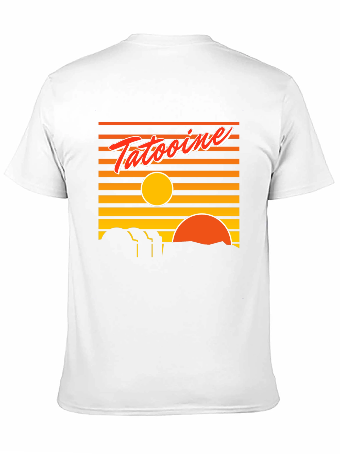 Tatooine Sunset T-Shirt - Retro Graphic Tee