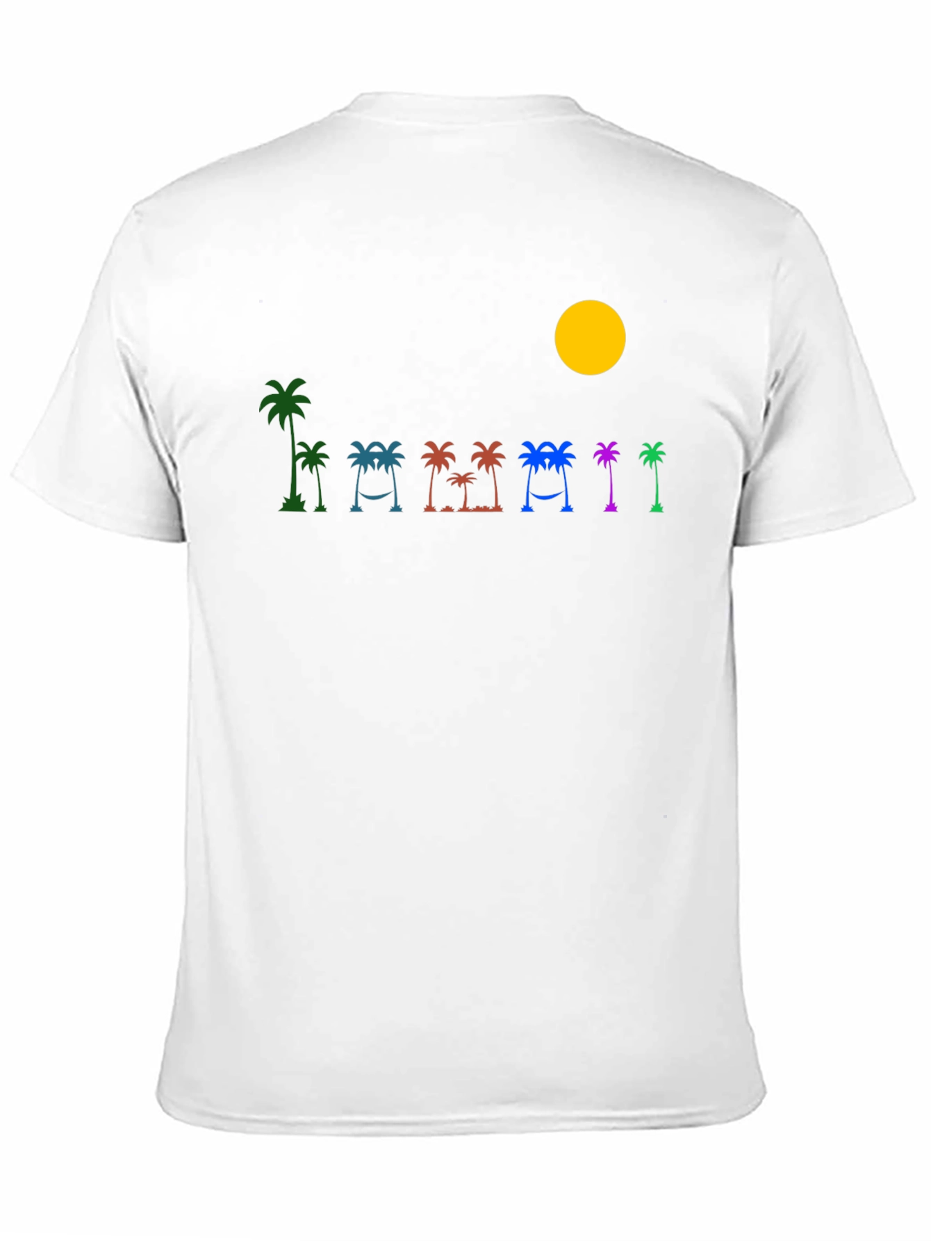 Tropical Palm Tree Graphic T-Shirt