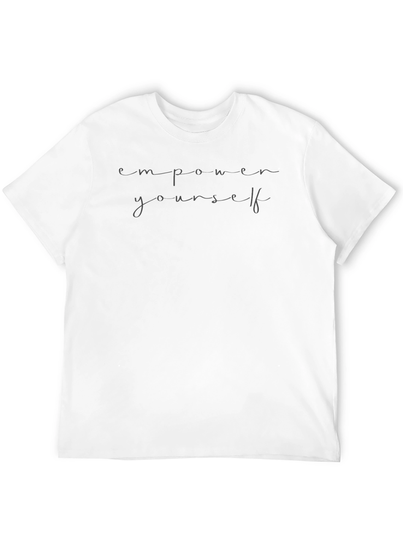 Empower Yourself Black Graphic Tee