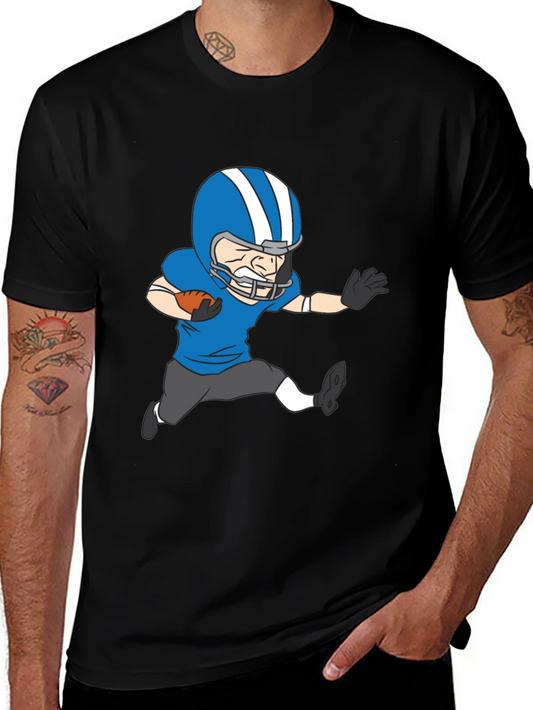 Football Player Graphic T-Shirt