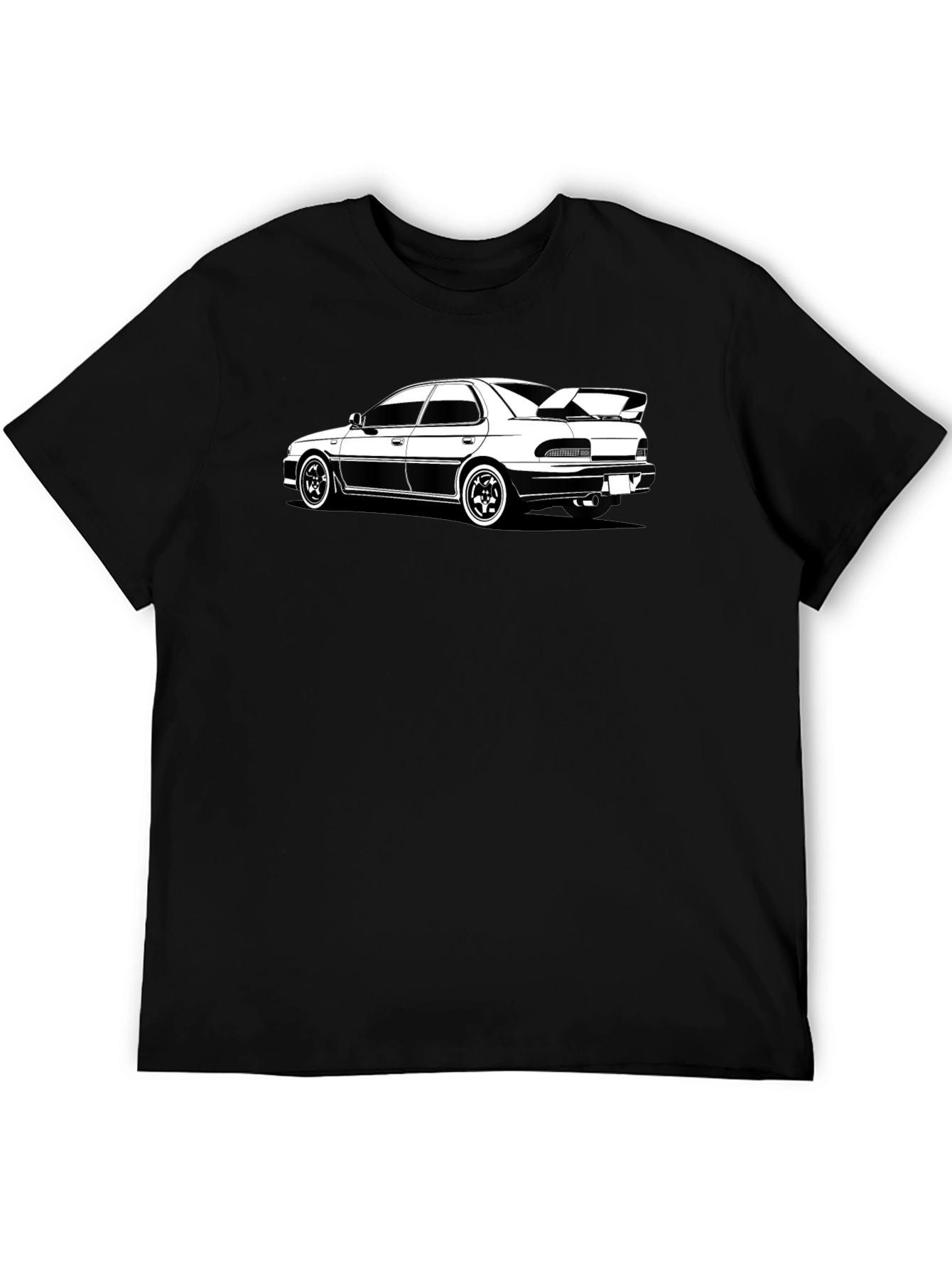 Car Graphic T-Shirt - Black