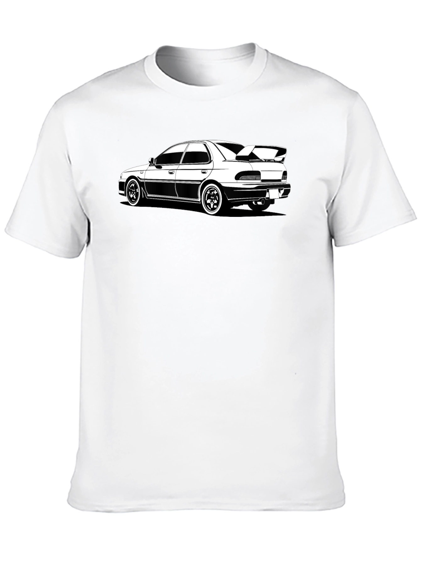 Car Graphic T-Shirt - Black