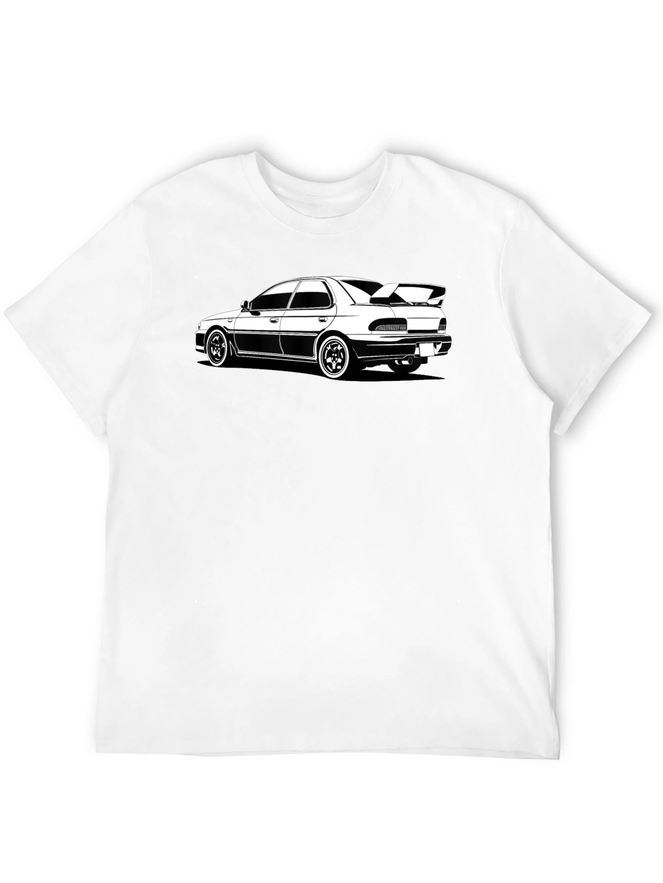 Car Graphic T-Shirt - Black