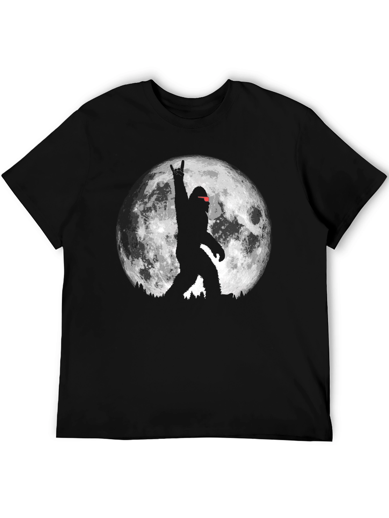 Bigfoot Moon T-Shirt - Rock On!