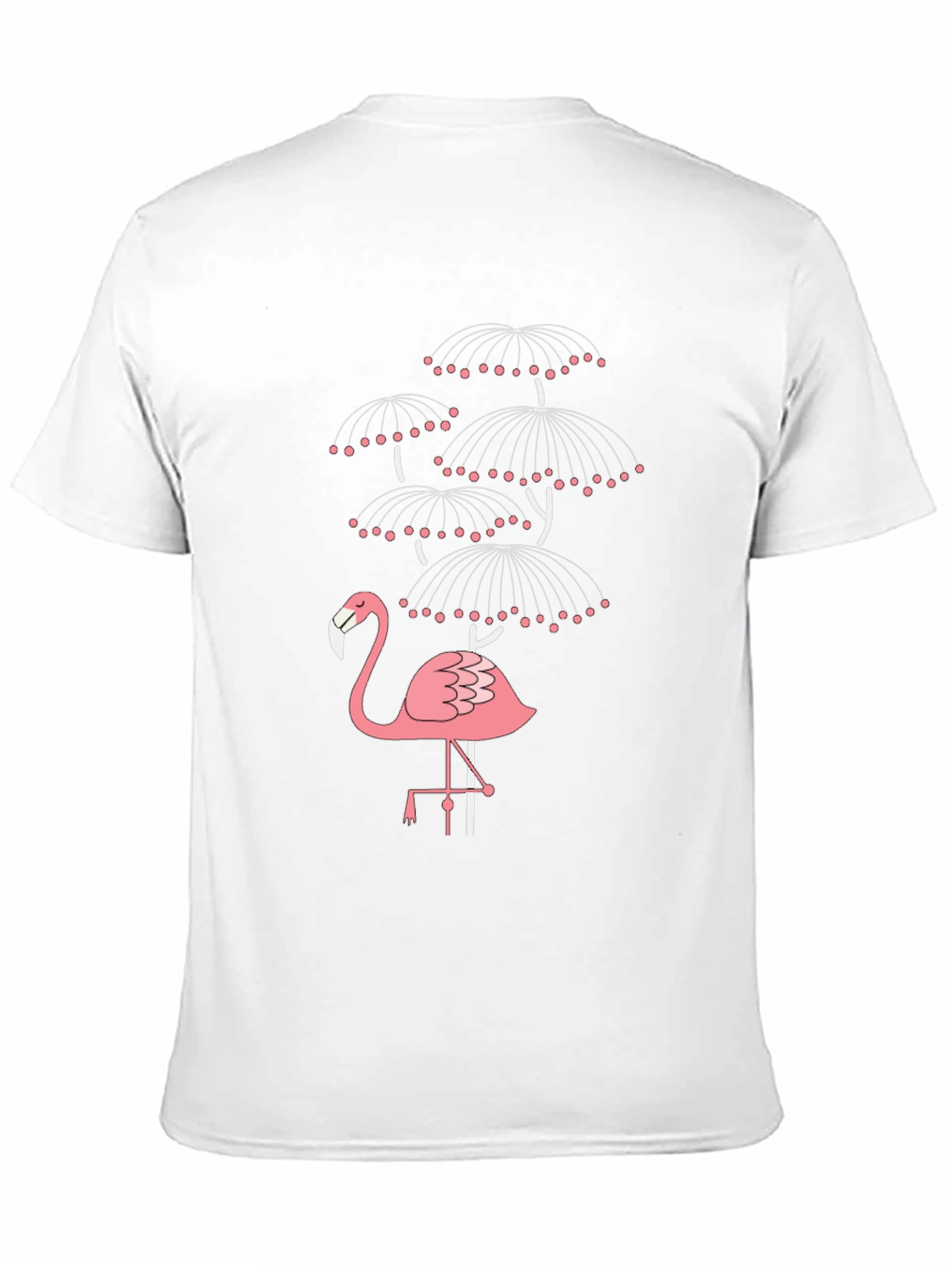 Flamingo Graphic Print T-Shirt