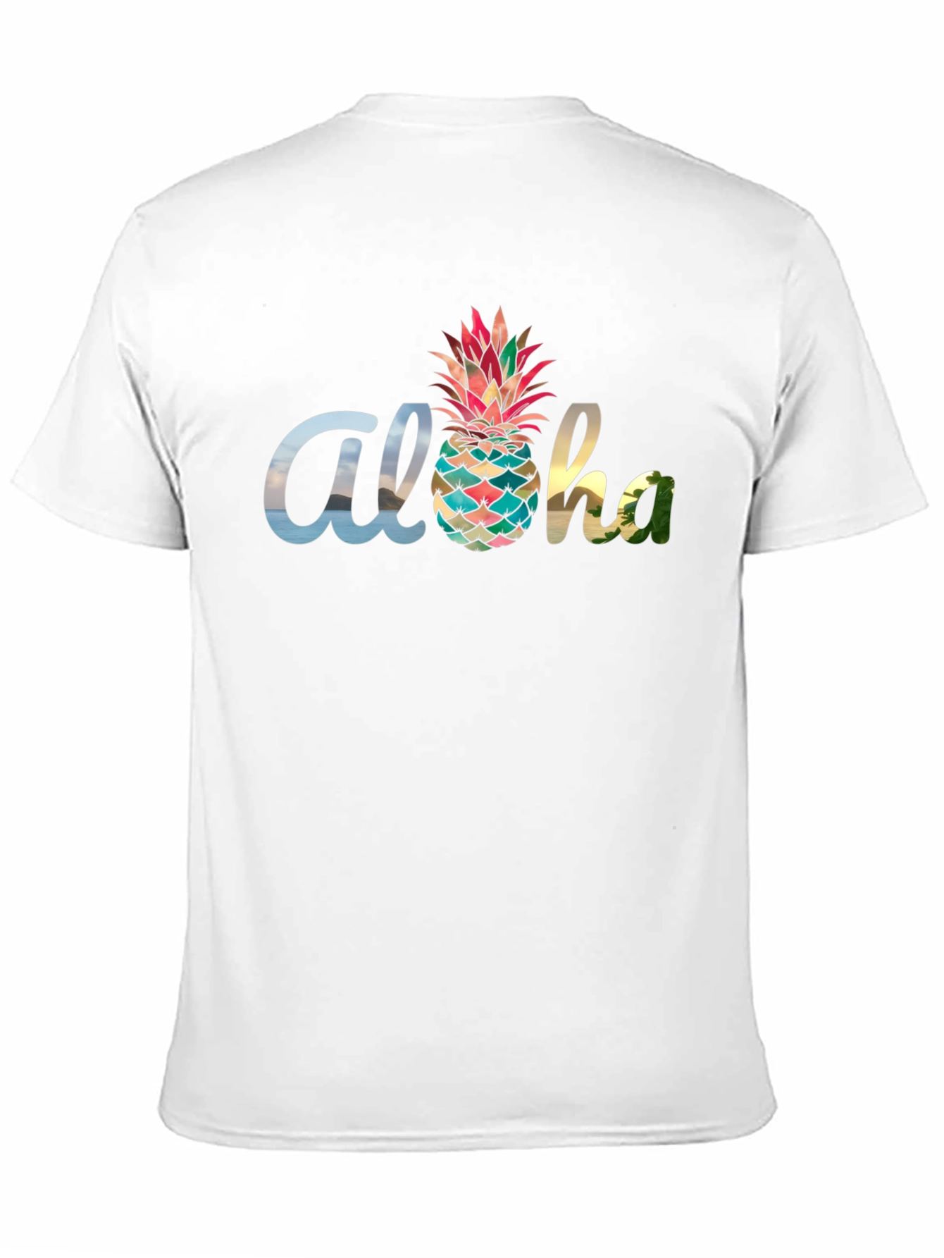 Aloha Pineapple Graphic Tee - Tropical Summer Vibes