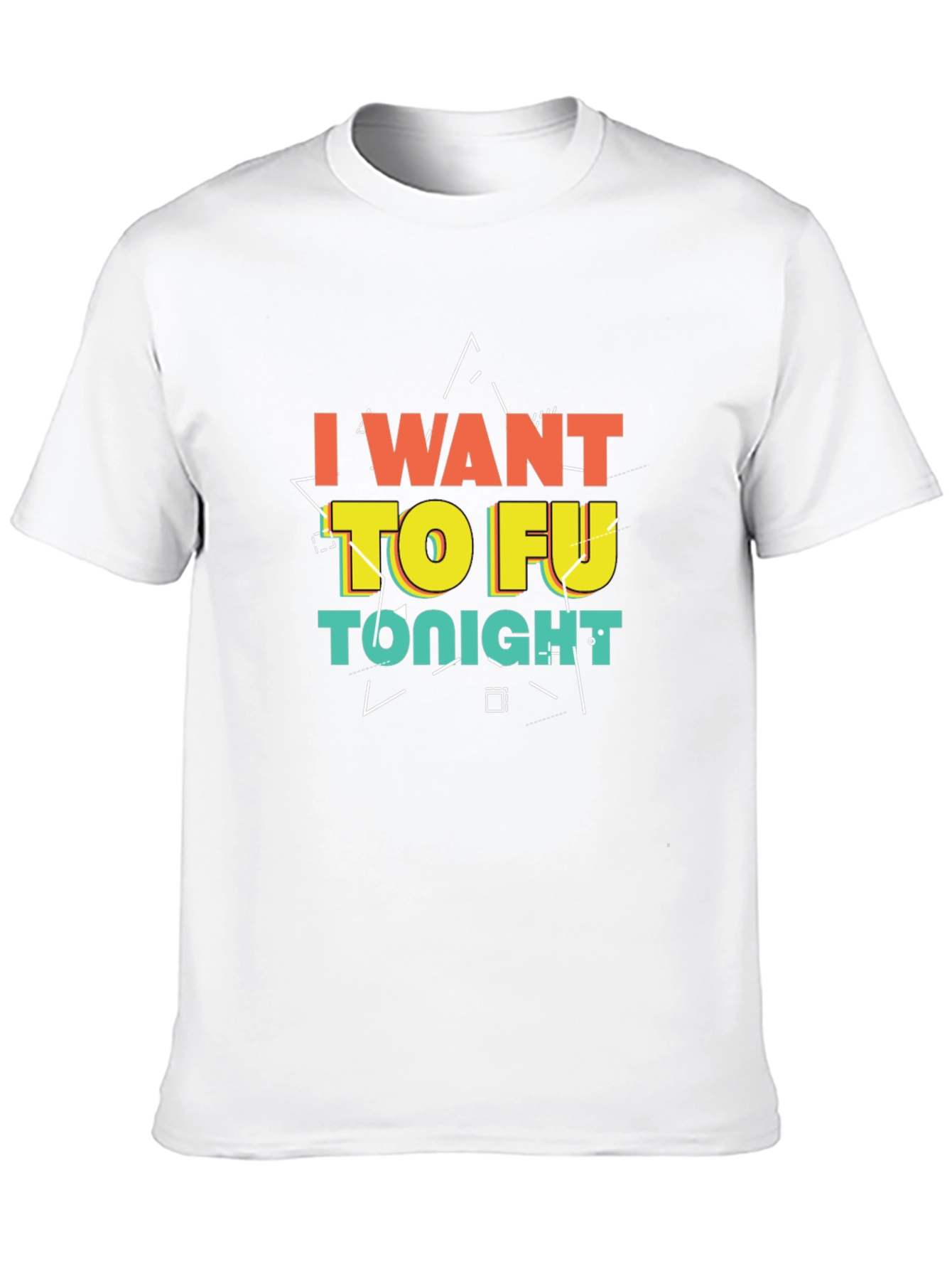 I Want Tofu Tonight Graphic T-Shirt