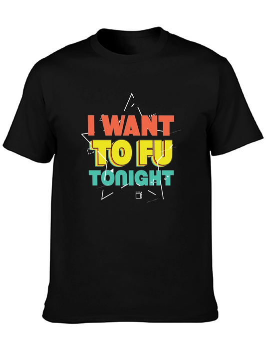 I Want Tofu Tonight Graphic T-Shirt