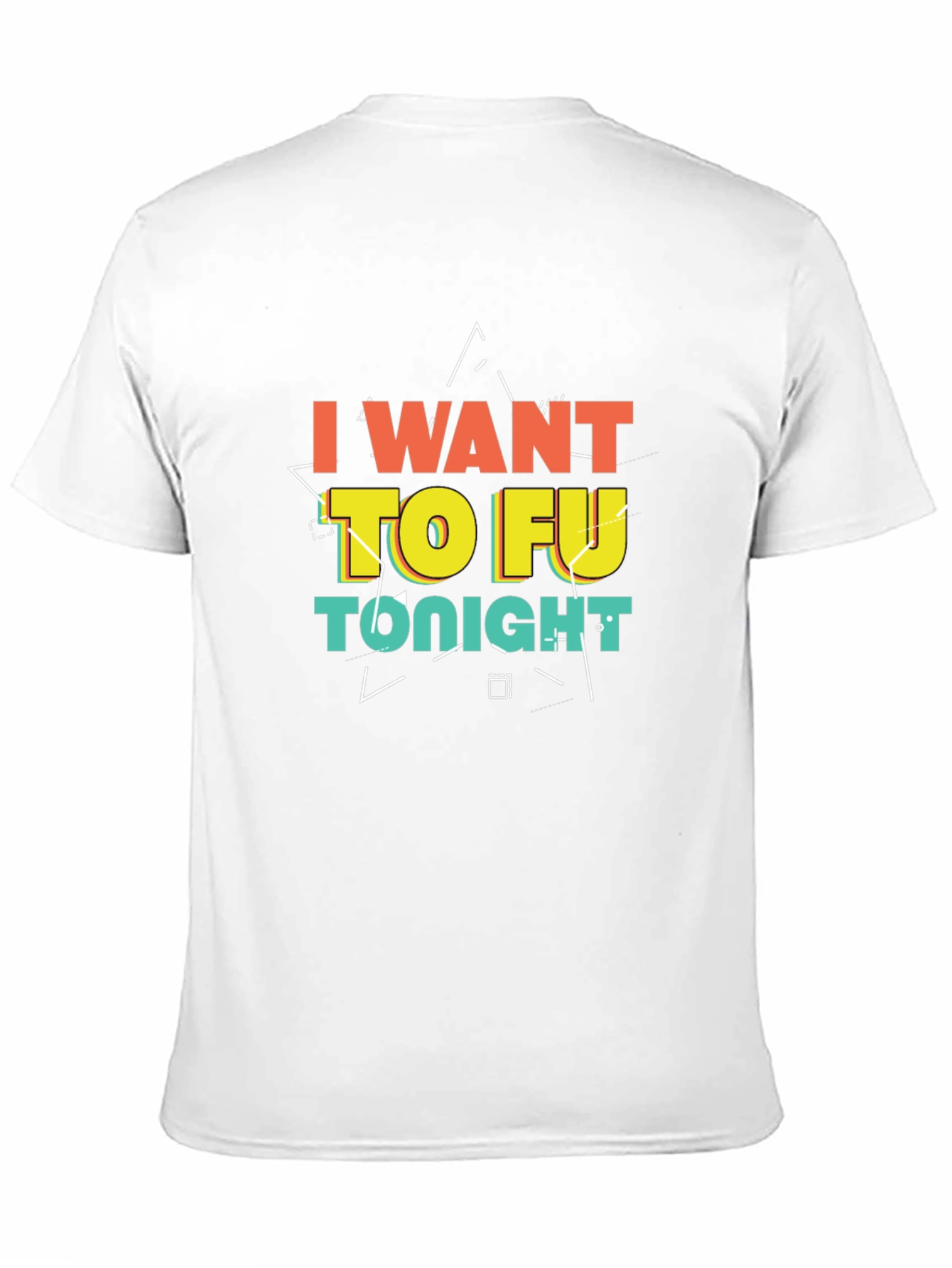 I Want Tofu Tonight Graphic T-Shirt
