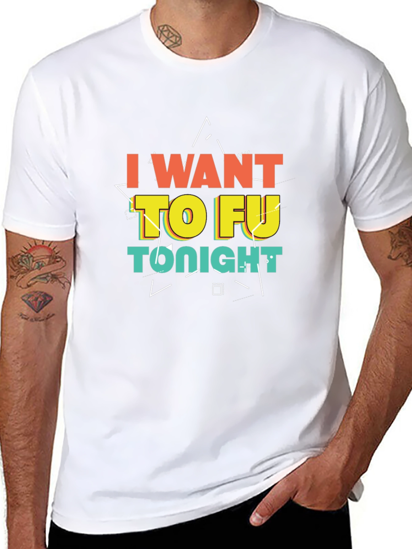 I Want Tofu Tonight Graphic T-Shirt
