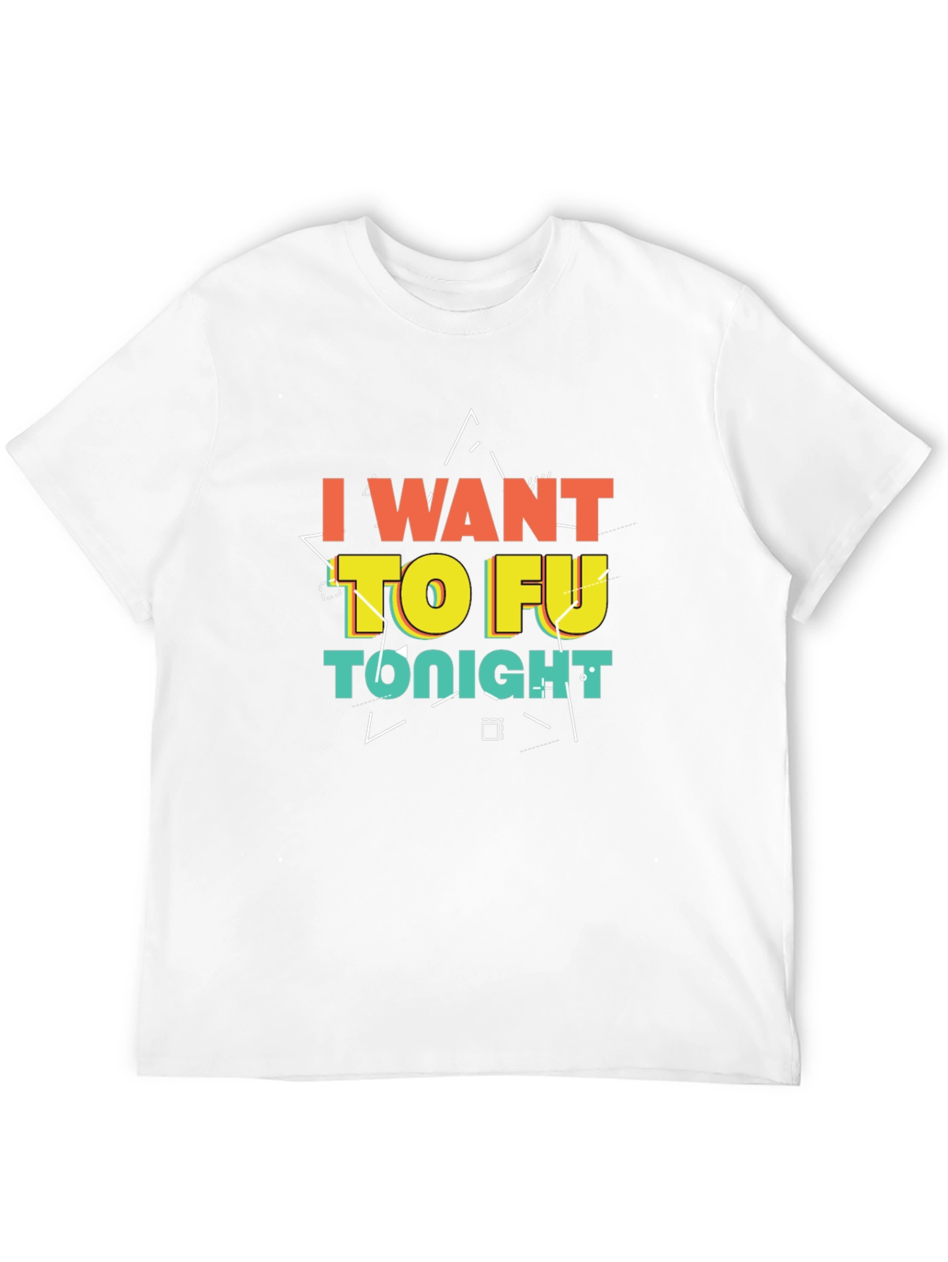 I Want Tofu Tonight Graphic T-Shirt