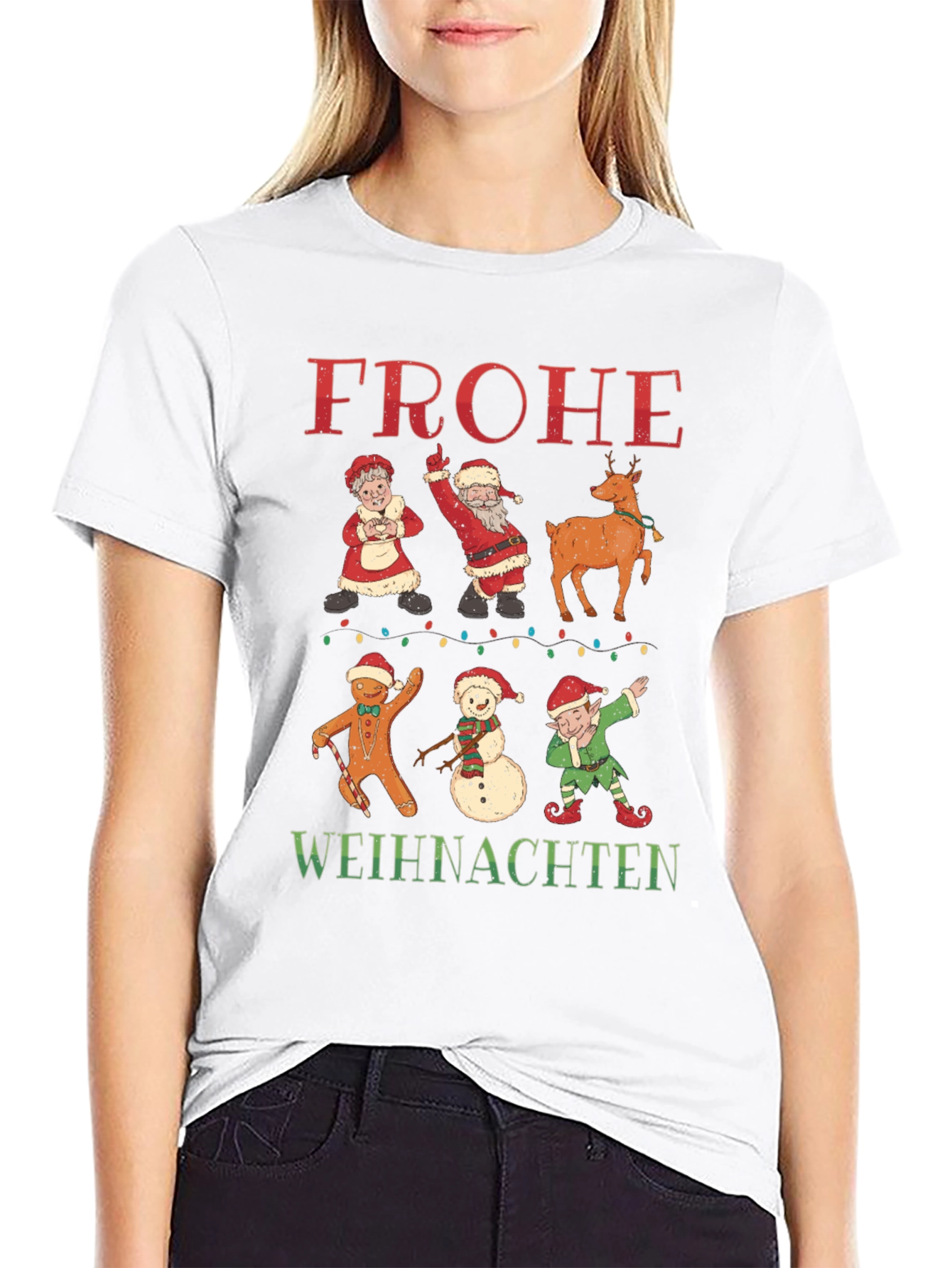 Frohe Weihnachten Graphic T-Shirt