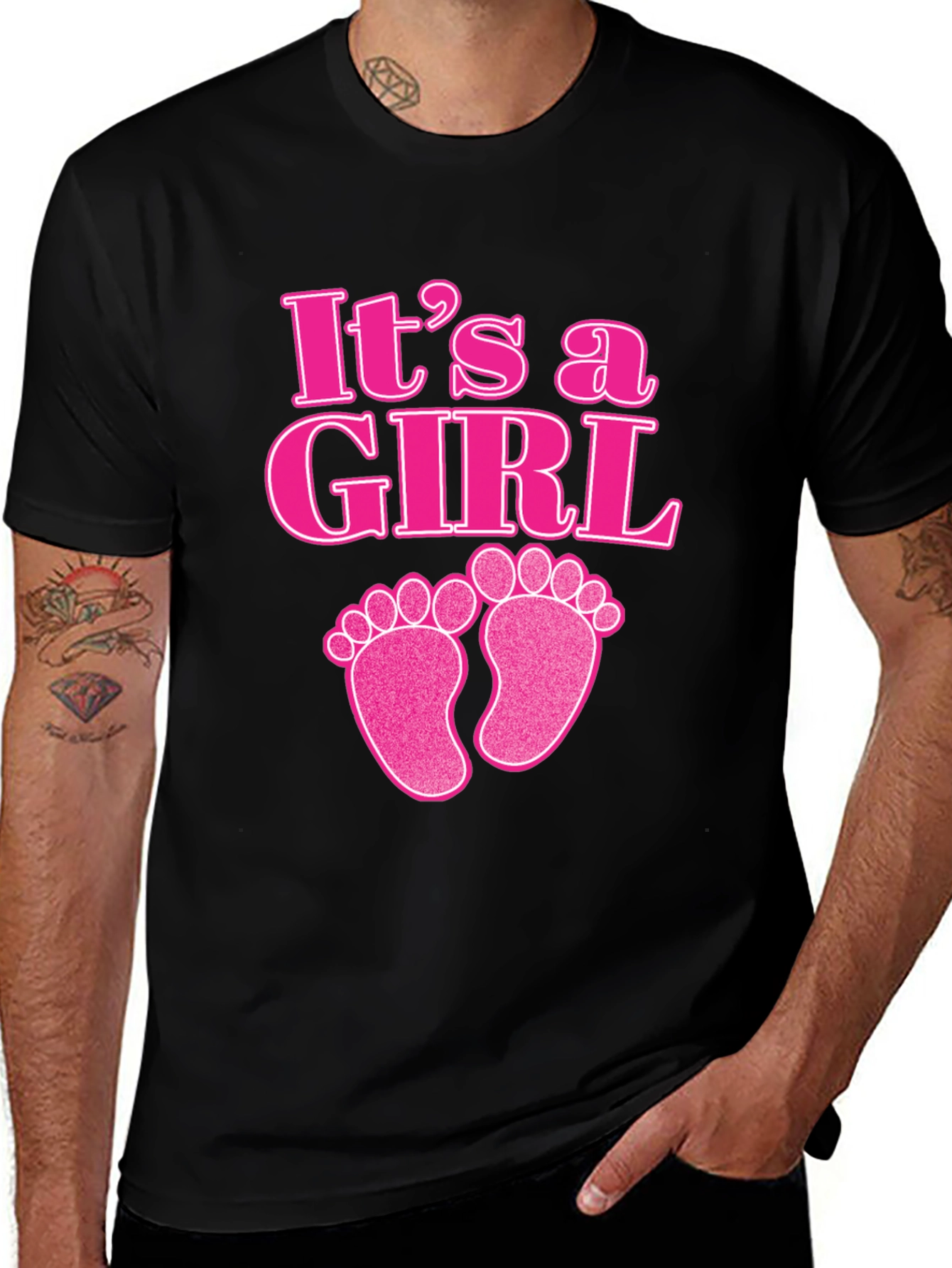 Its A Girl Baby Shower T-Shirt