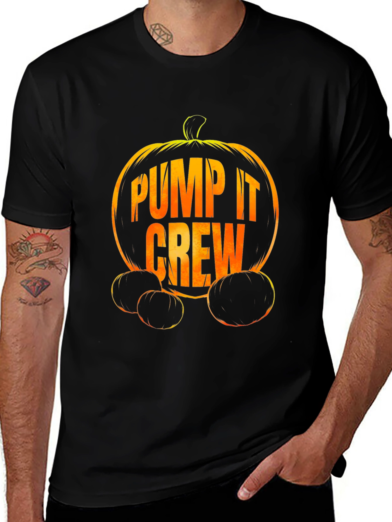 Pump It Crew Halloween Graphic Tee