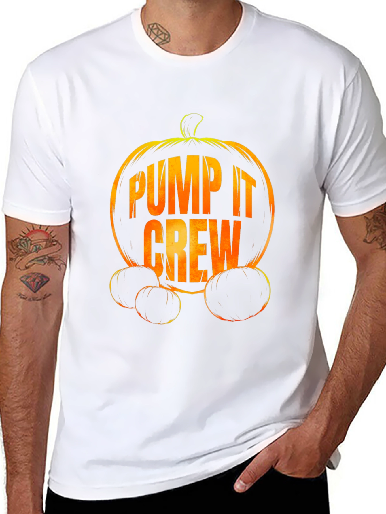 Pump It Crew Halloween Graphic Tee