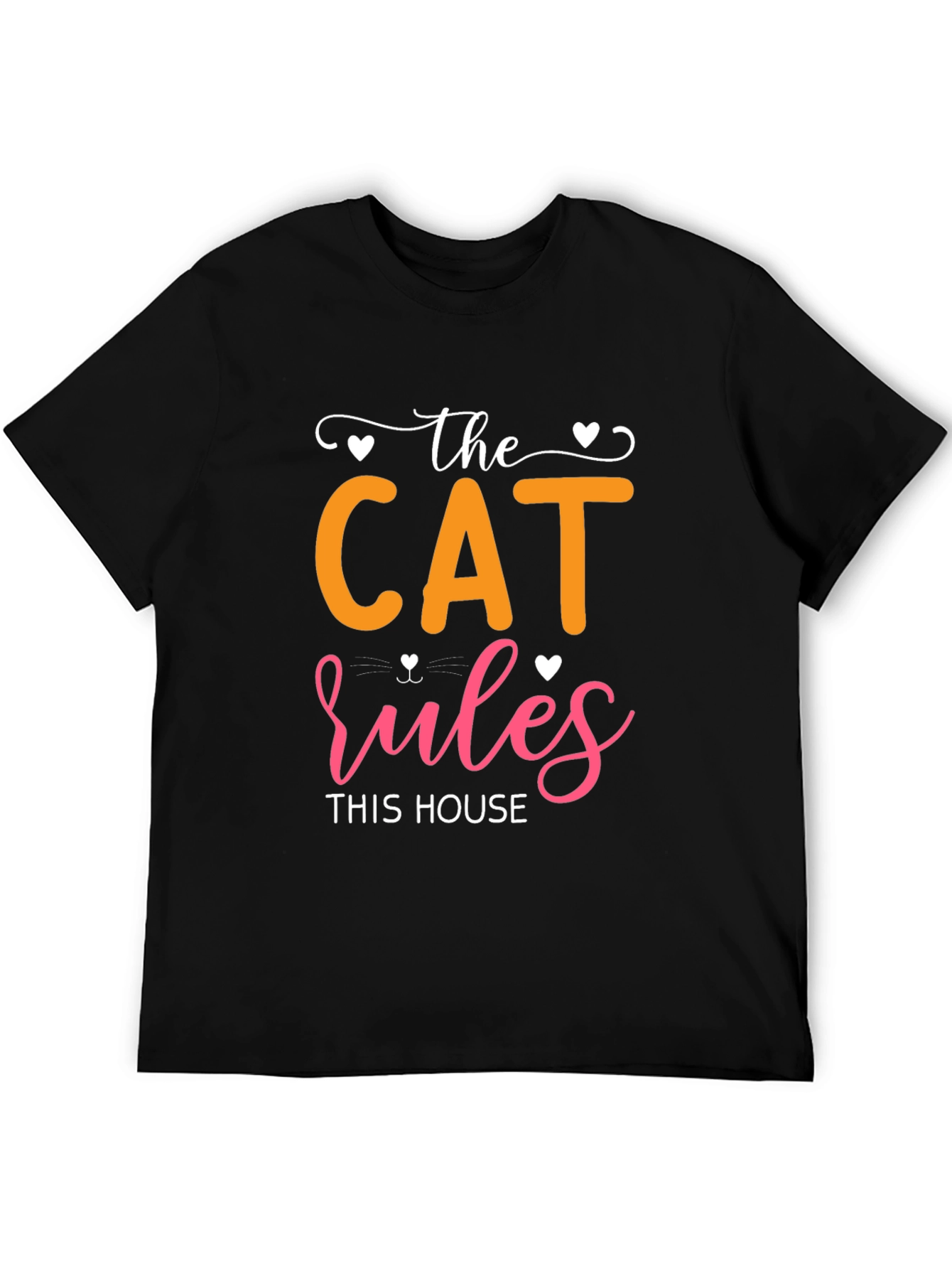 The Cat Rules This House T-Shirt