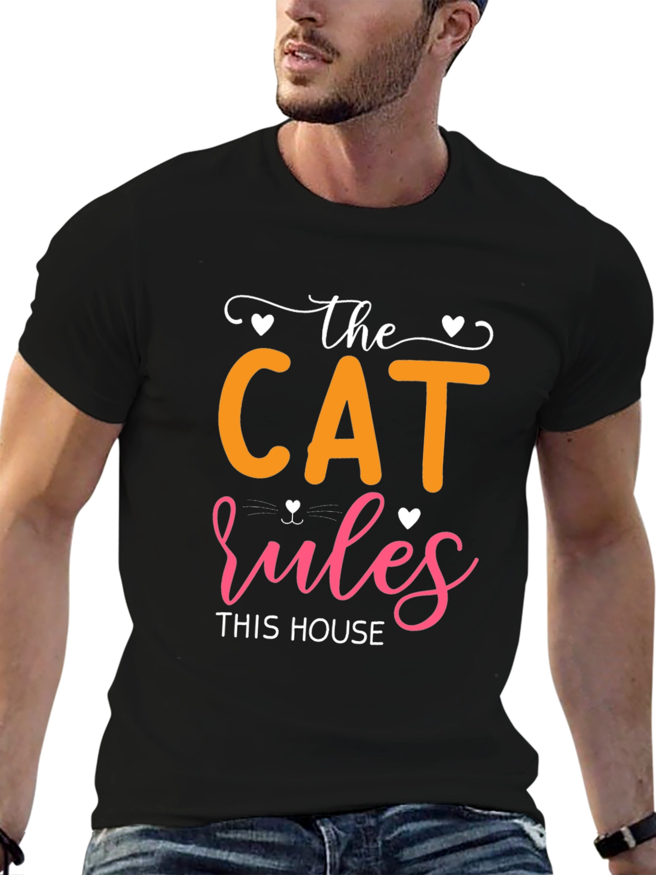The Cat Rules This House T-Shirt