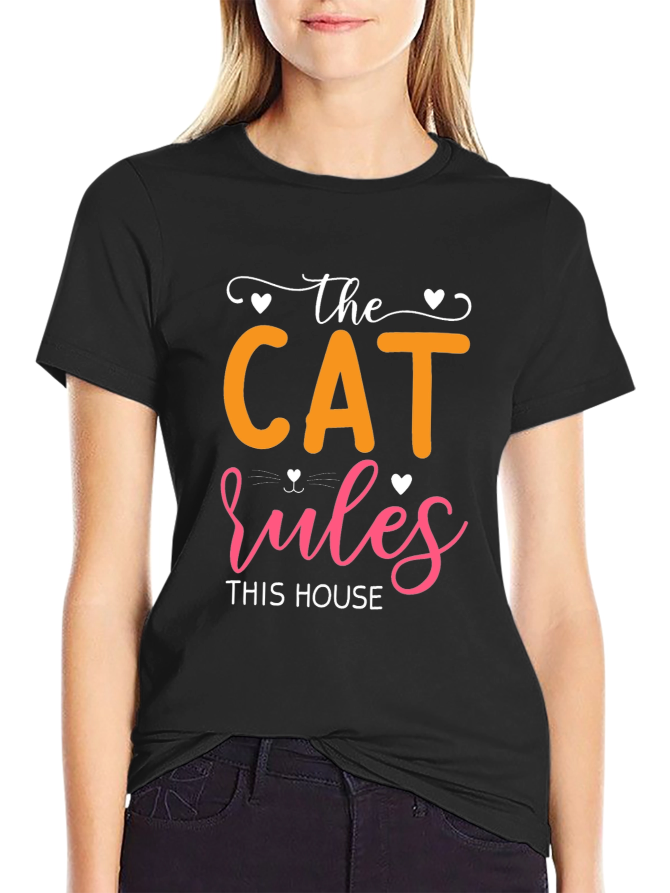 The Cat Rules This House T-Shirt