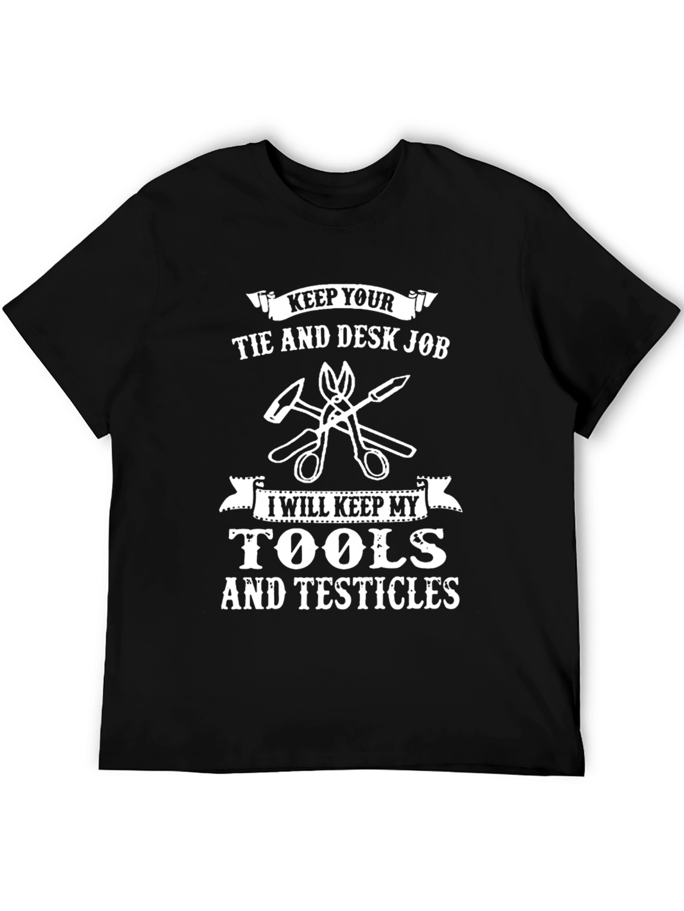 Tools and Testicles Graphic T-Shirt