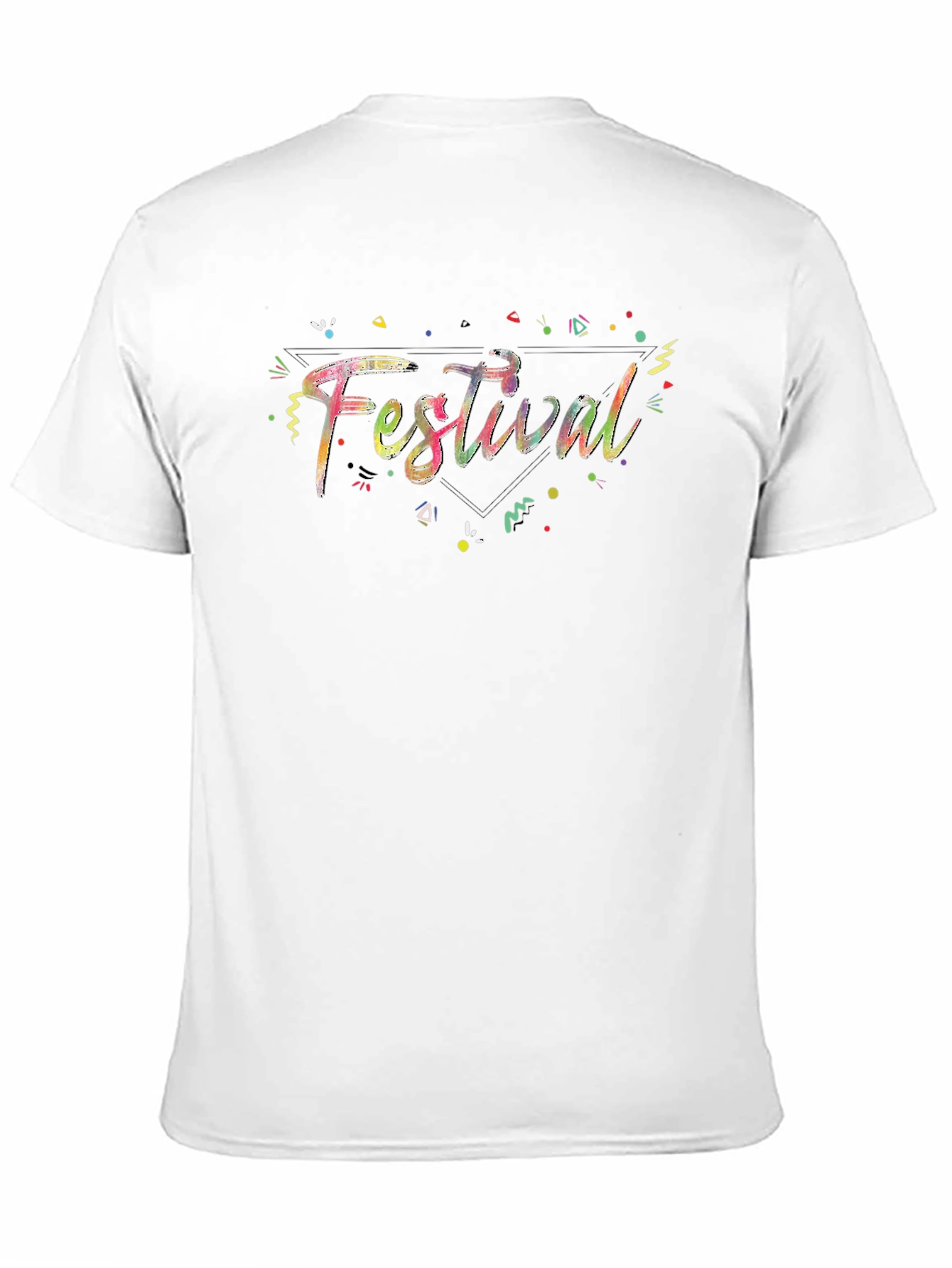 Festival Graphic T-Shirt - Black