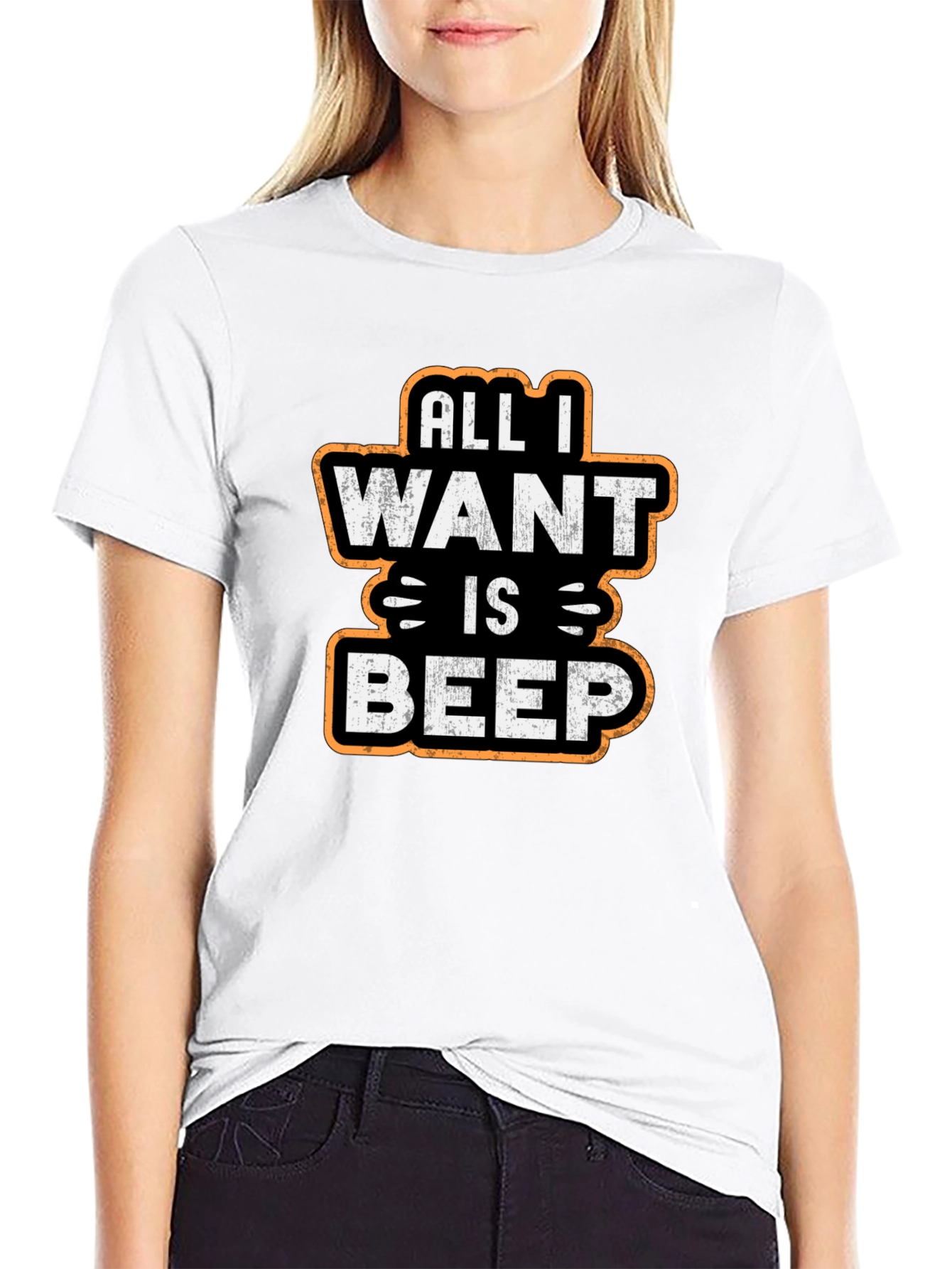 All I Want Is Beep - Graphic T-Shirt