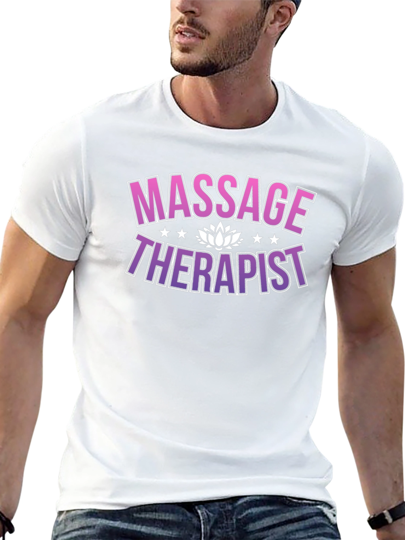 Massage Therapist T-Shirt - Black Unisex Tee
