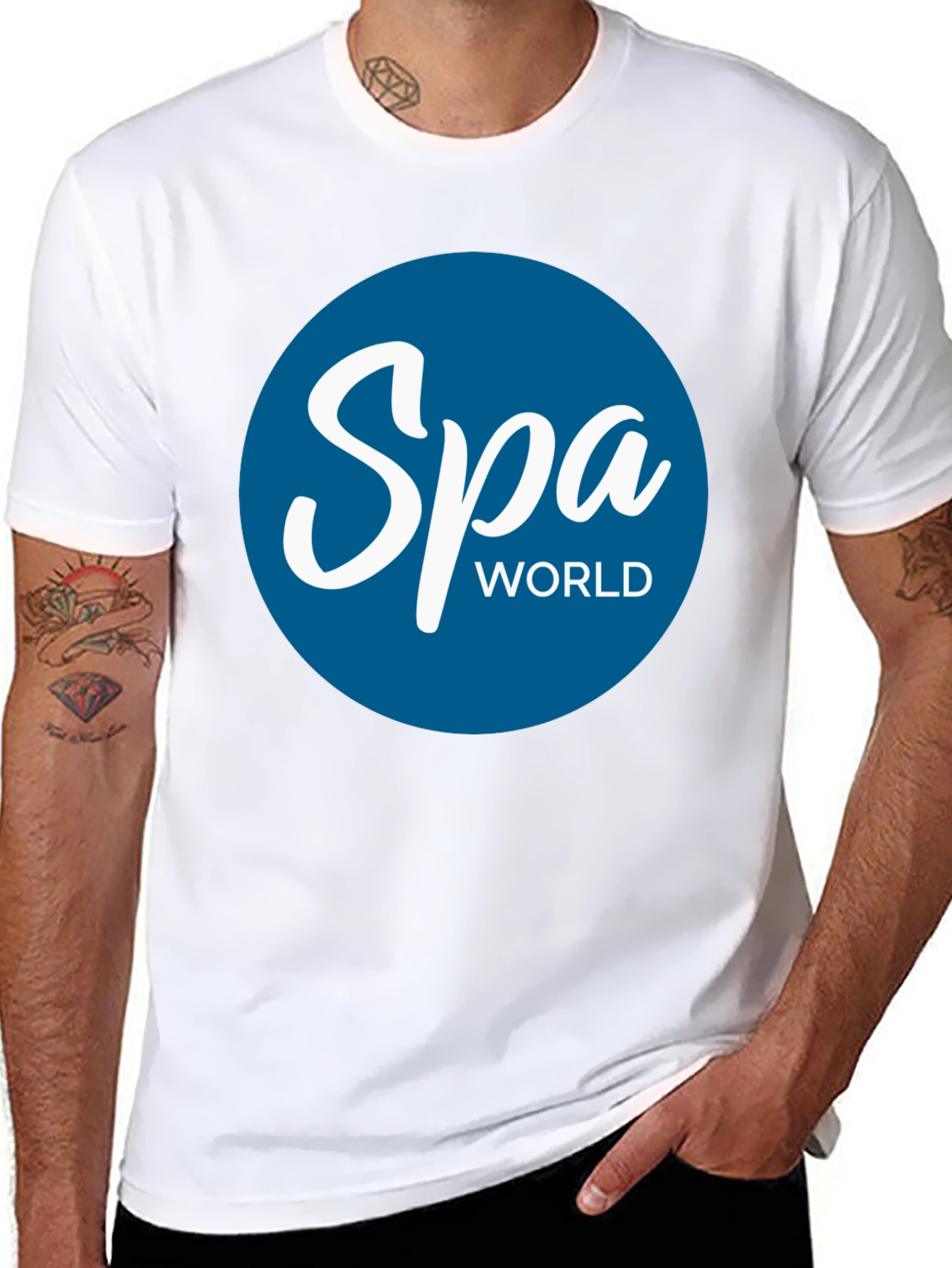Spa World Graphic Tee - Relax & Unwind